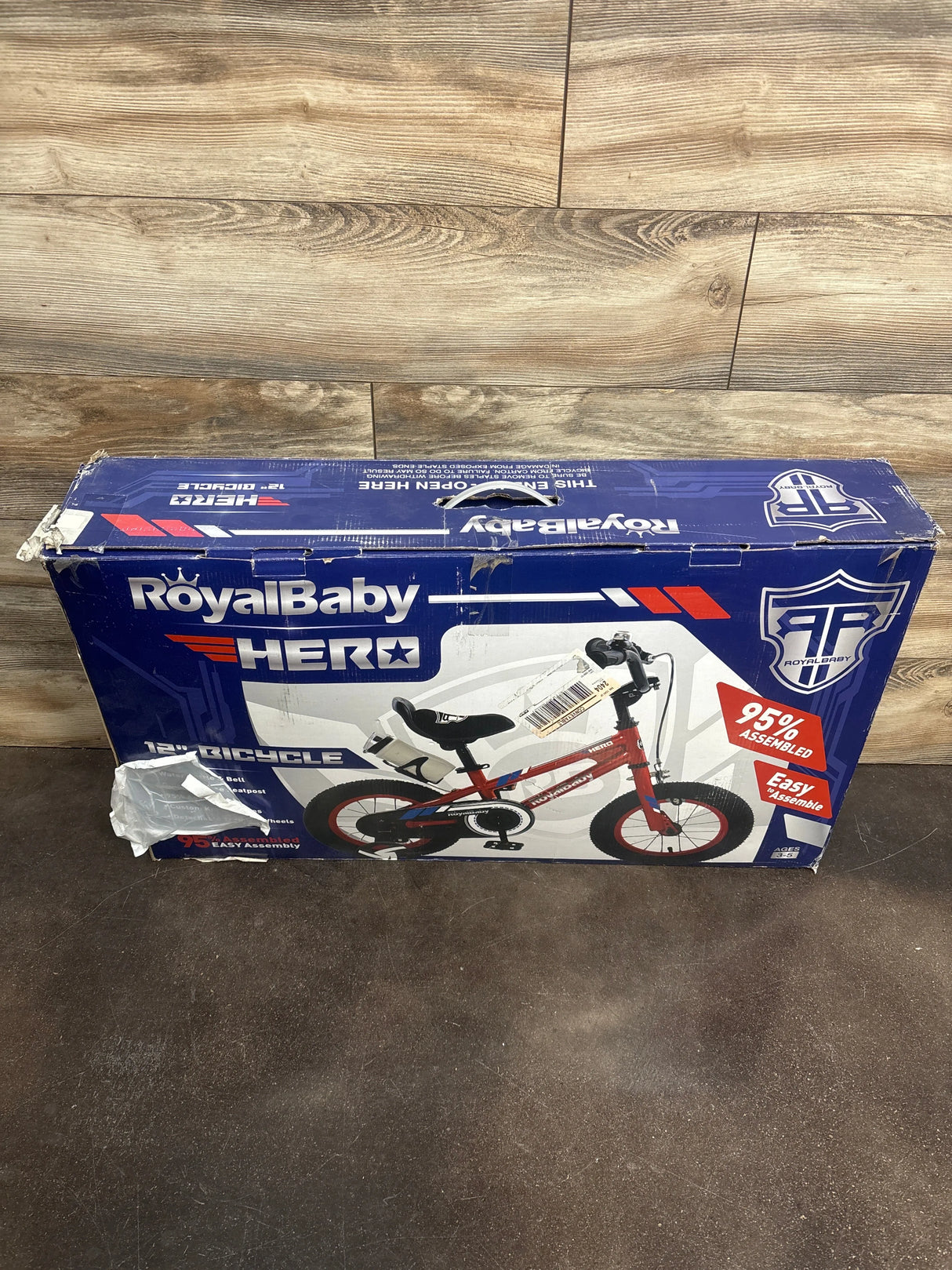 NEW Royal Baby Hero 12" Kids' Bike, Red - Me n Mommy To Be