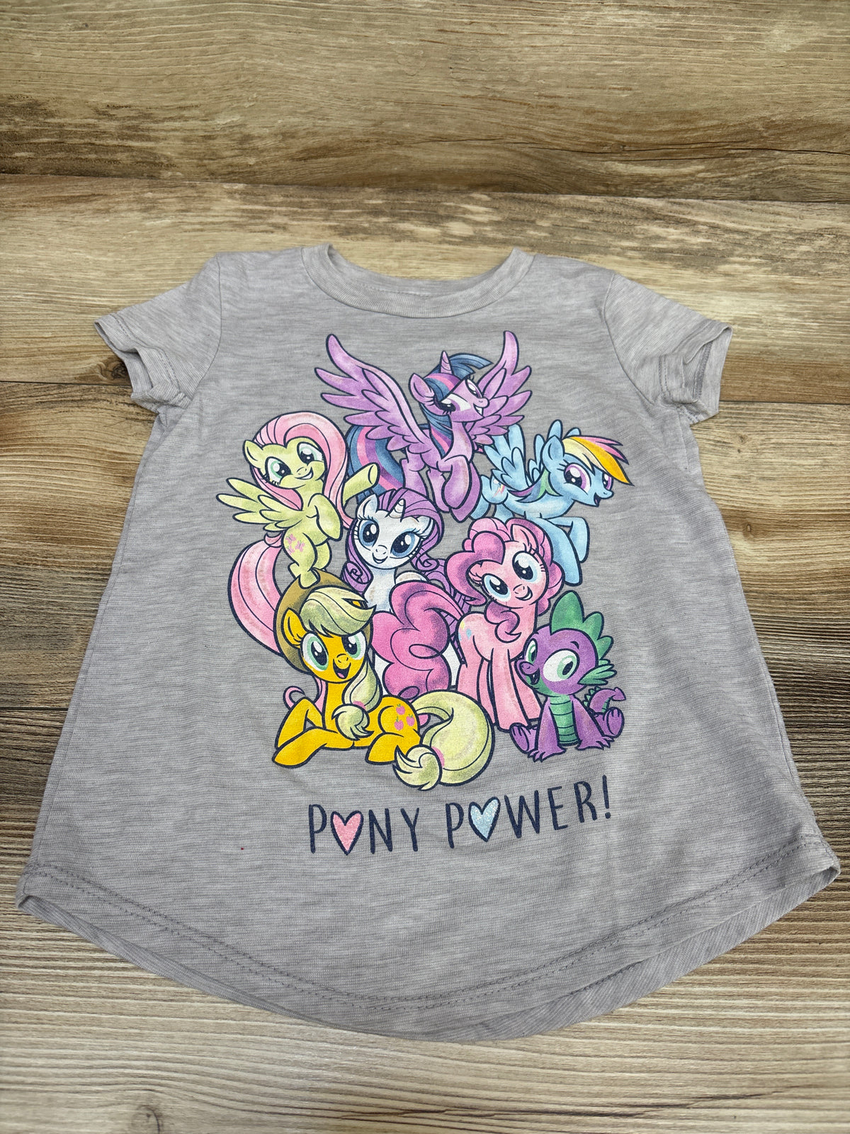 Jumping Beans x My Little Pony Shirt Grey sz 4T