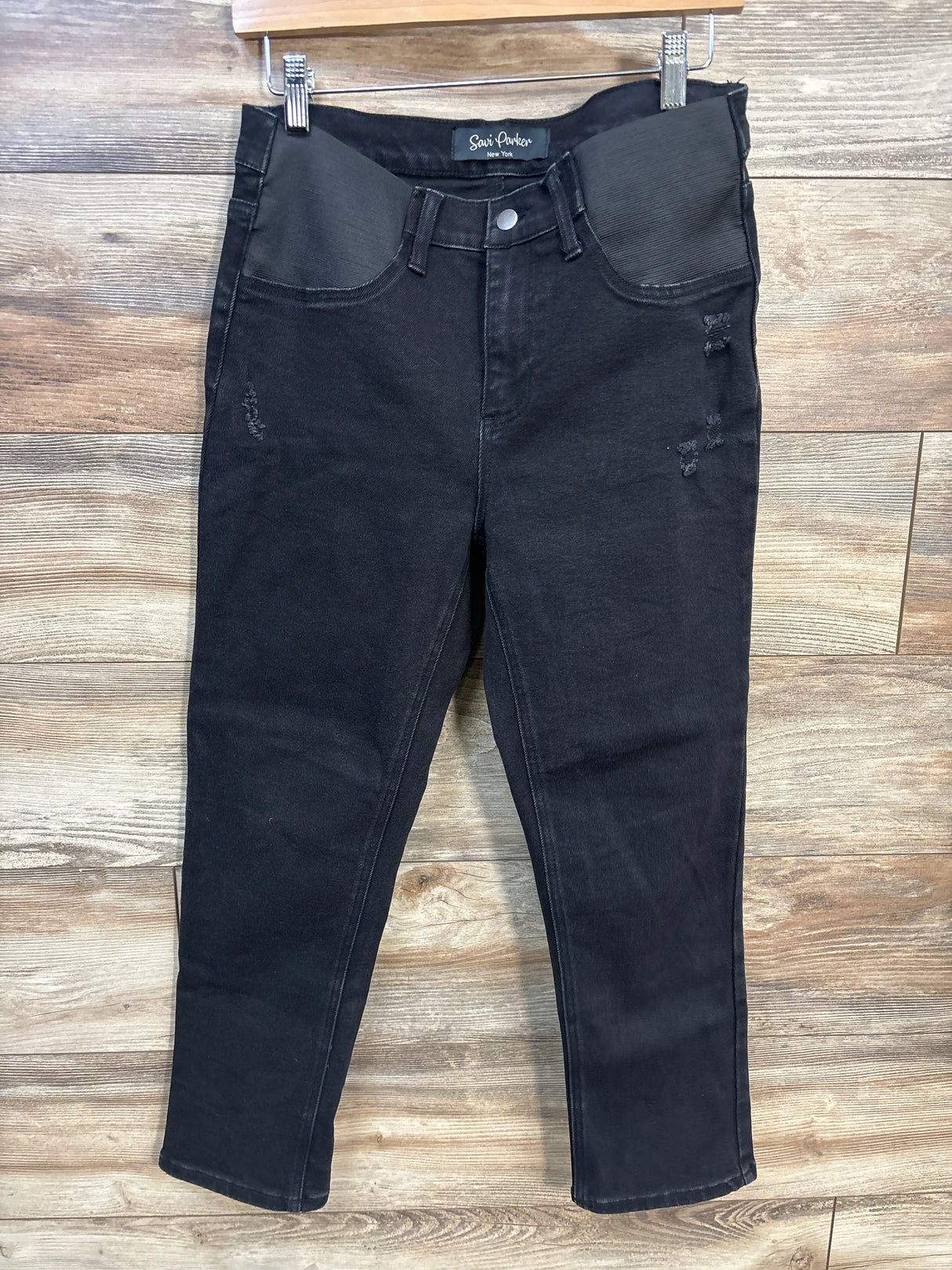 Savi Parker Side Panel Jeans Black sz Small - Me n Mommy To Be