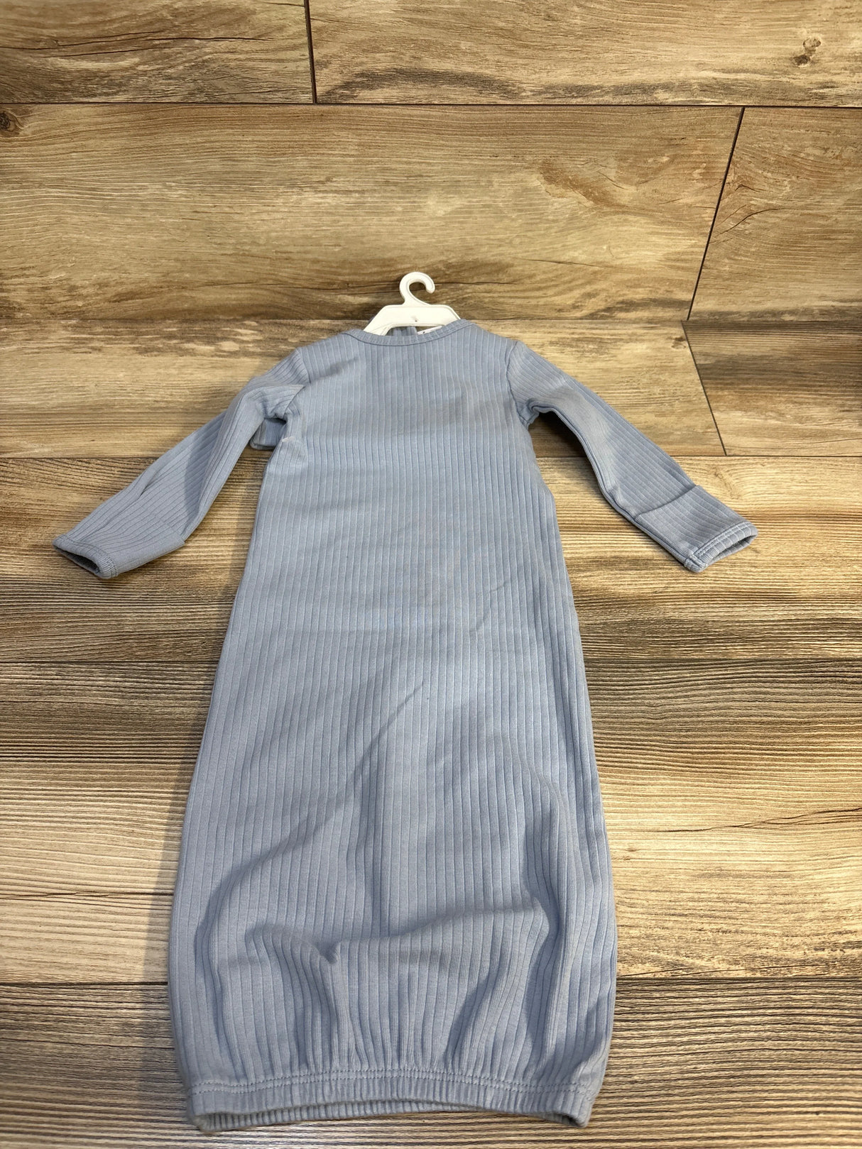 NEW Just One You 2pc Ribbed Sleep Gown & Hat Set Blue sz 3m