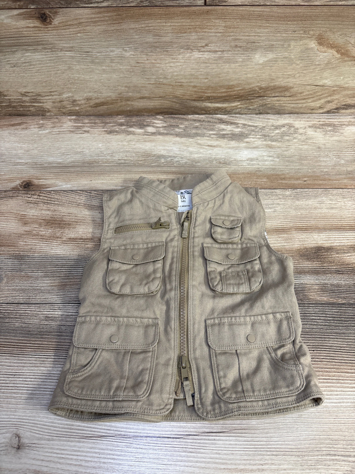 Banana Republic Heritage Explorer Vest Tan sz 6-12m