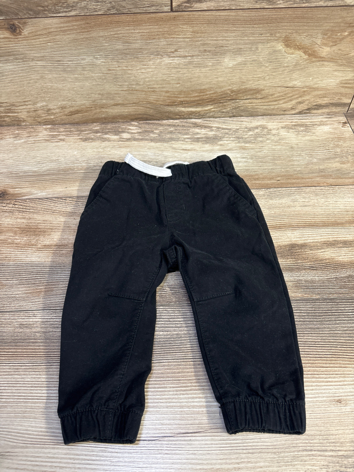 Cat & Jack Drawstring Joggers Black sz 12m