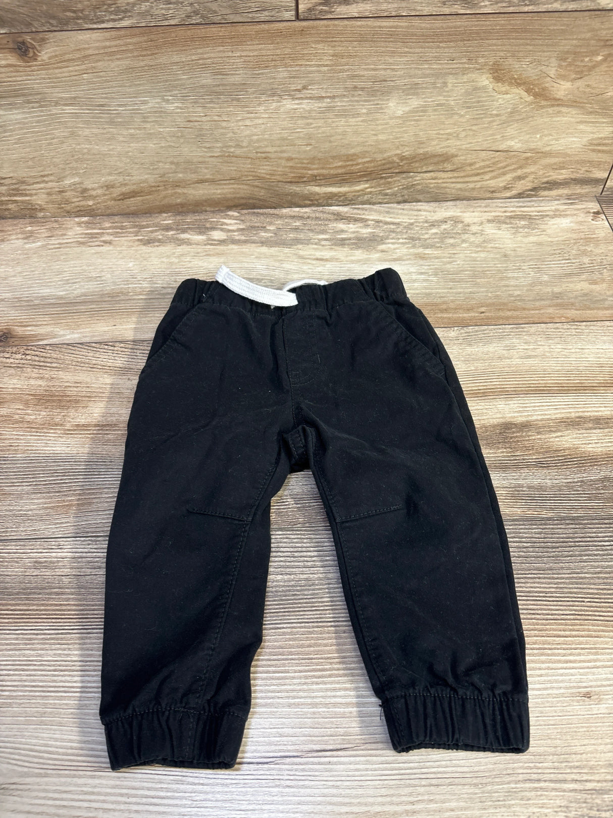 Cat & Jack Drawstring Joggers Black sz 12m