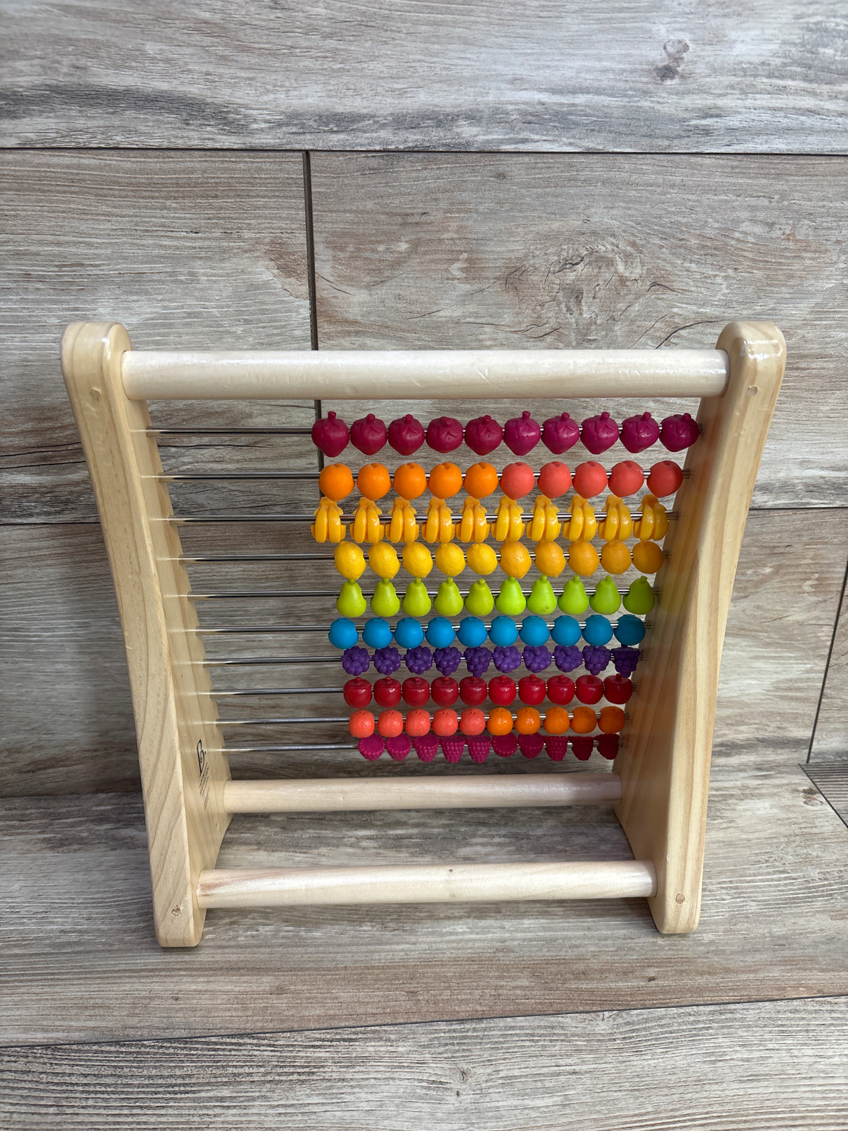 B. Toys Two-ty Fruity! Wooden Abacus
