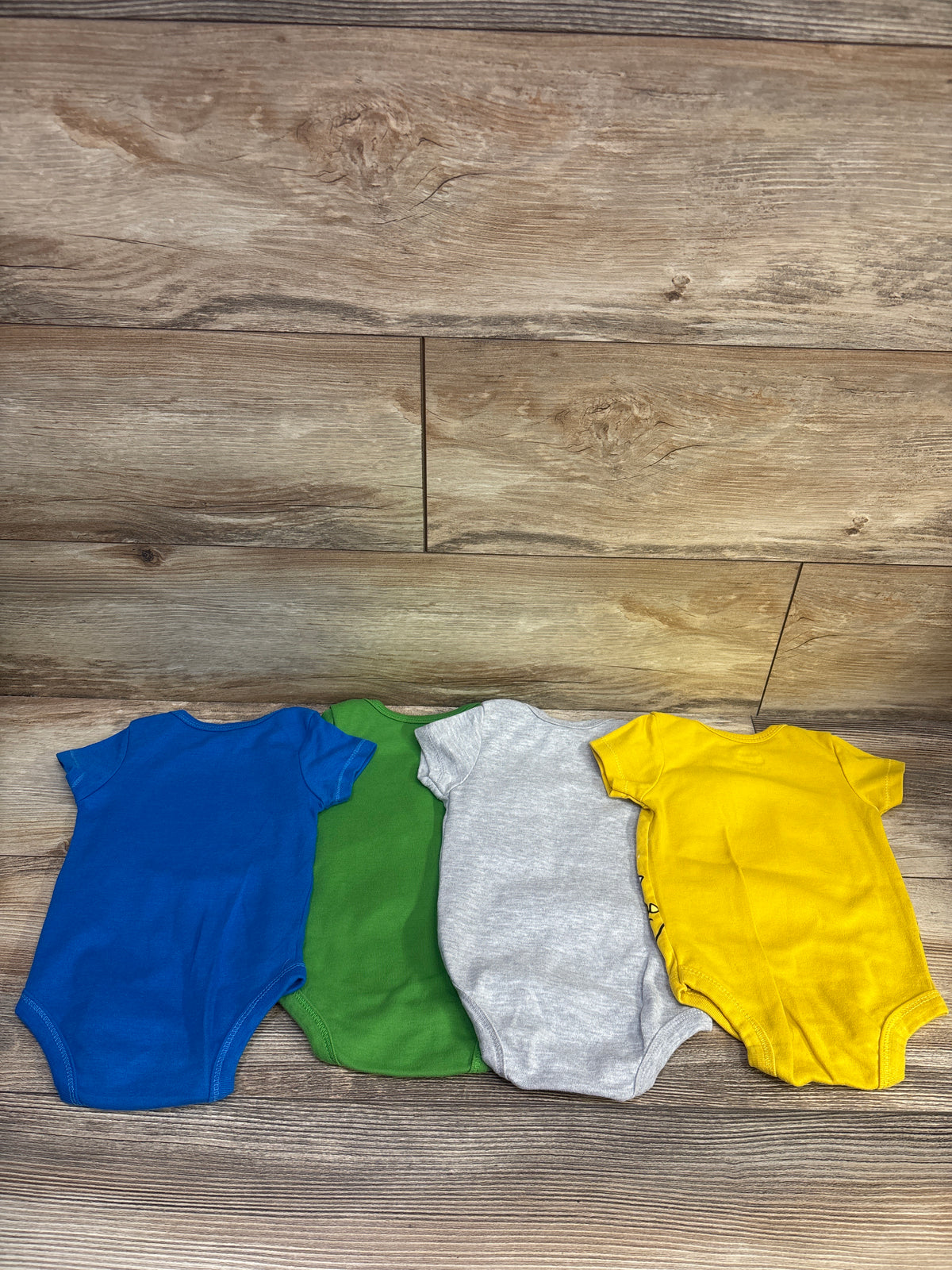 Super Mario 4pk Bodysuit Set Blue sz 3-6m
