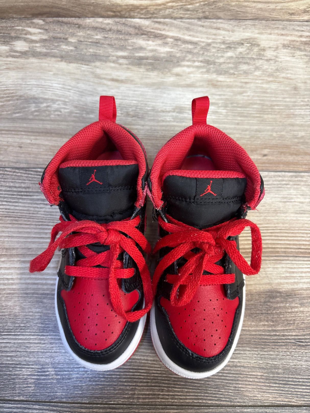 Air Jordan 1 Mid TD 'Alternate Bred' Sneakers sz 9c