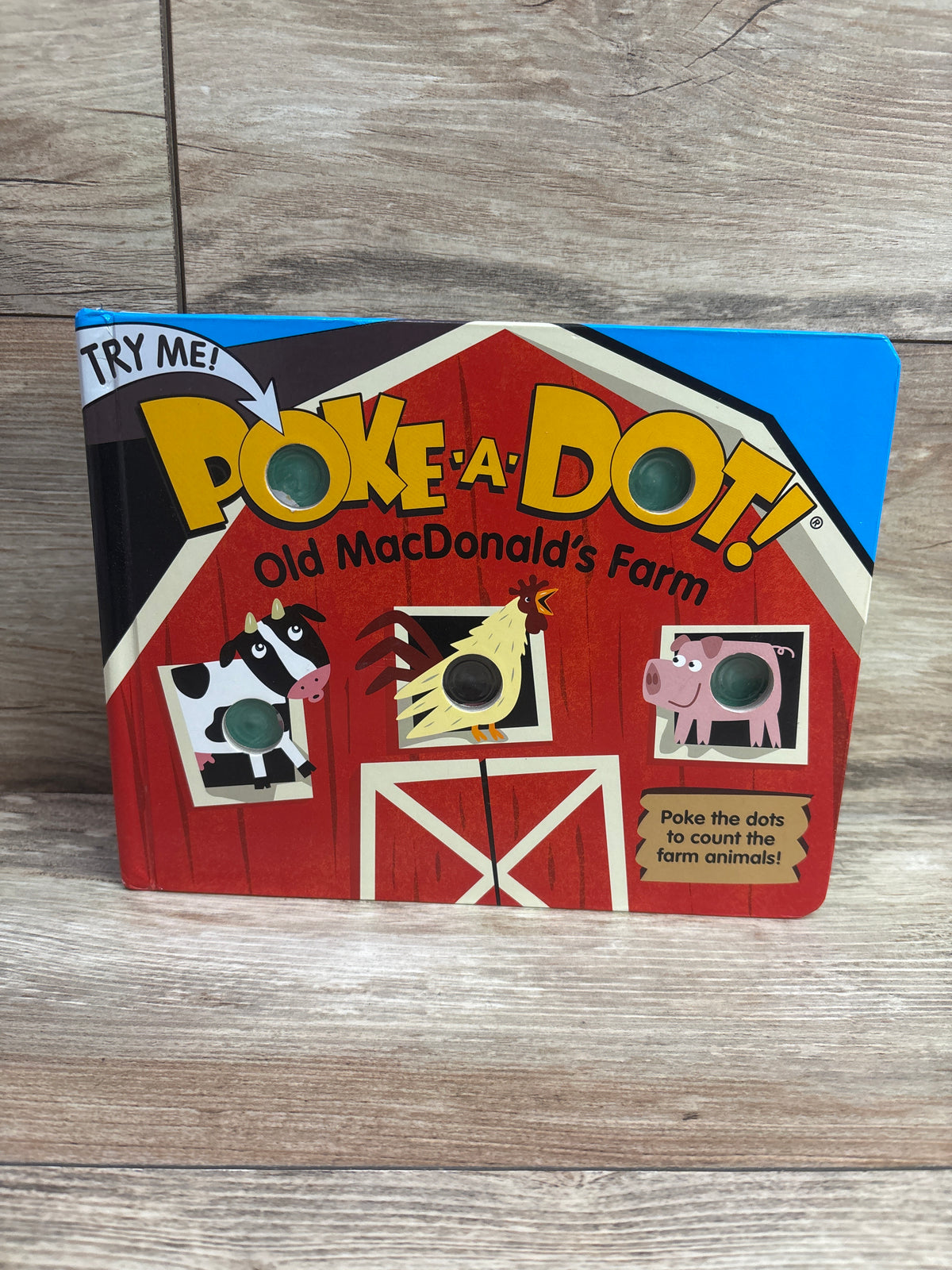 Melissa & Doug Poke-a-Dot: Old Macdonald's Farm Board Book