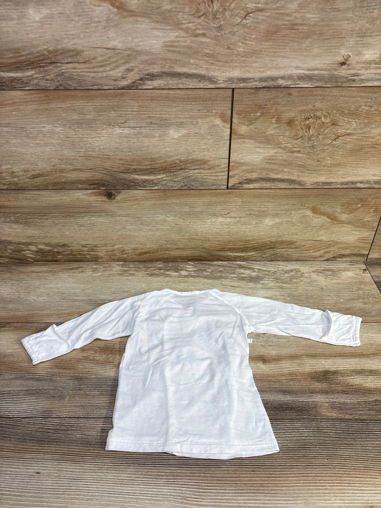Mooroo Long Sleeve Kimono Shirt White sz 2T