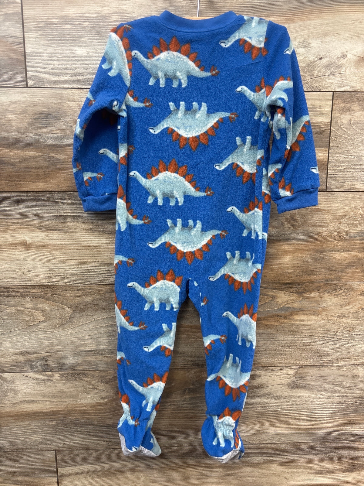 Just One You Dinosaur Blanket Sleeper Blue sz 3T