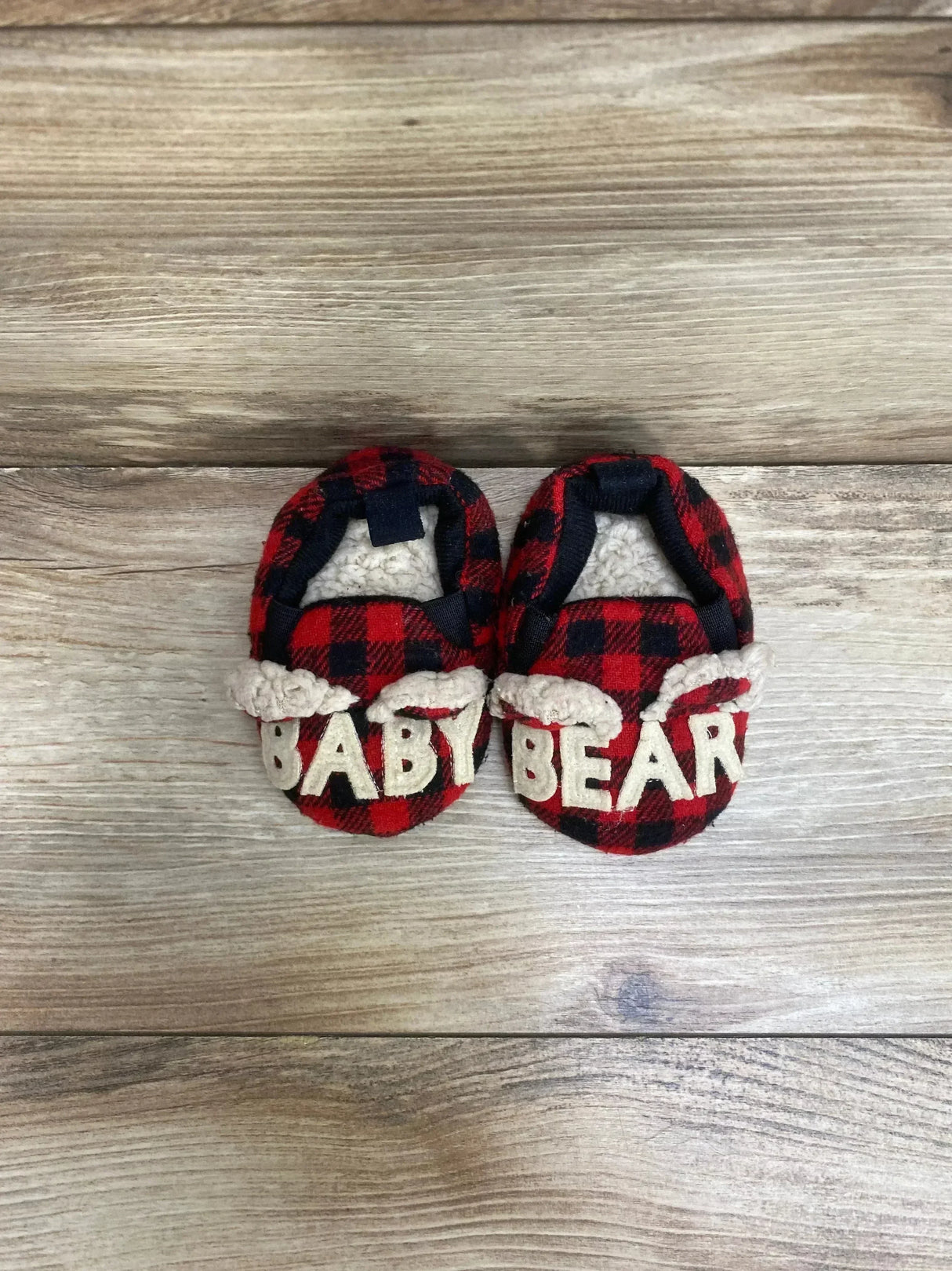 Buffalo Baby Bear Slippers sz 1c - Me n Mommy To Be
