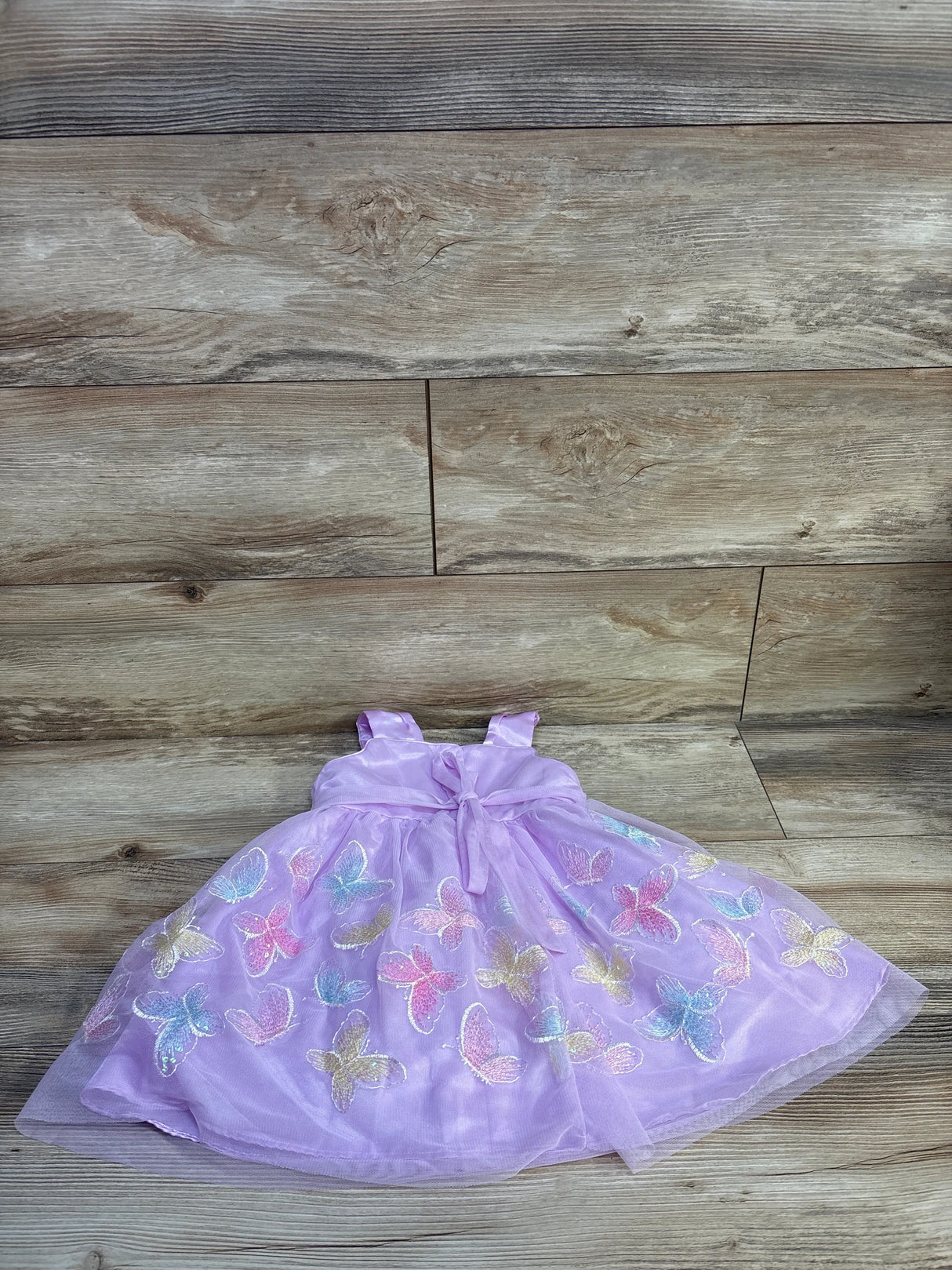 Jona Michelle Butterfly Tulle Dress Purple sz 2T