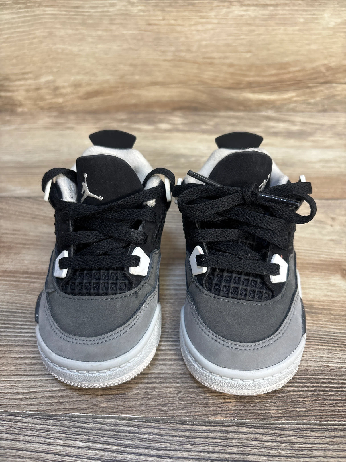 Air Jordan 4 Retro TD 'Fear' Sneakers sz 6c