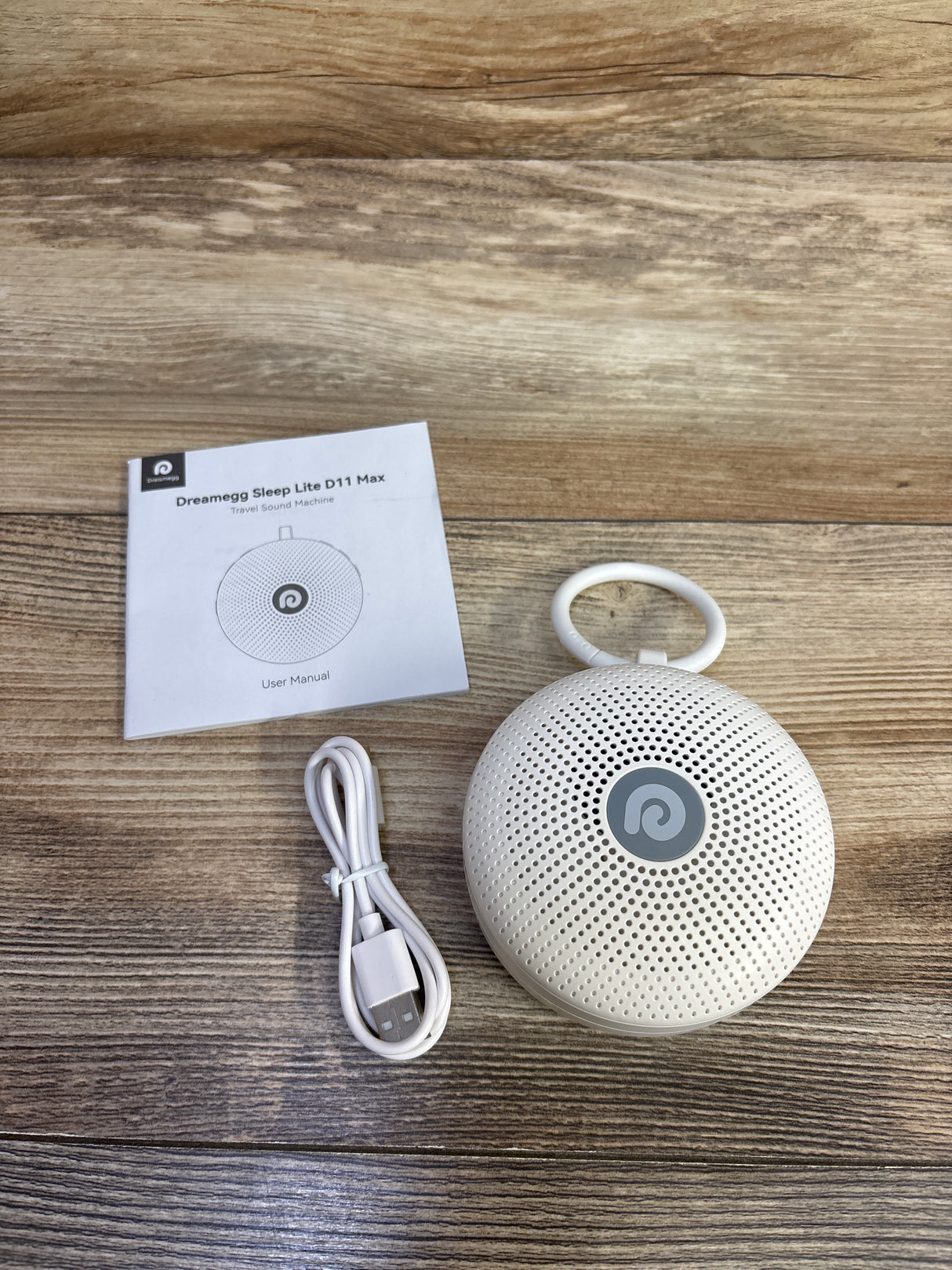 Dreamegg Sleep Lite D11 Max Travel Sound Machine, White