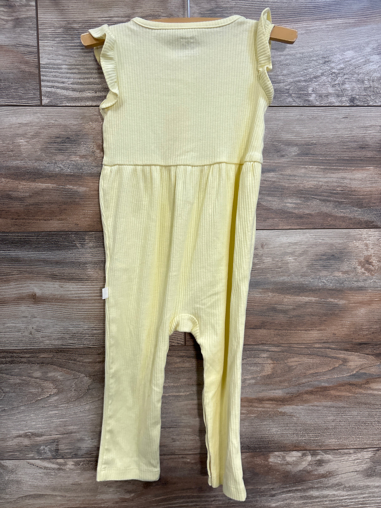 Carter's Ribbed Jumpsuit Yellow sz 24m