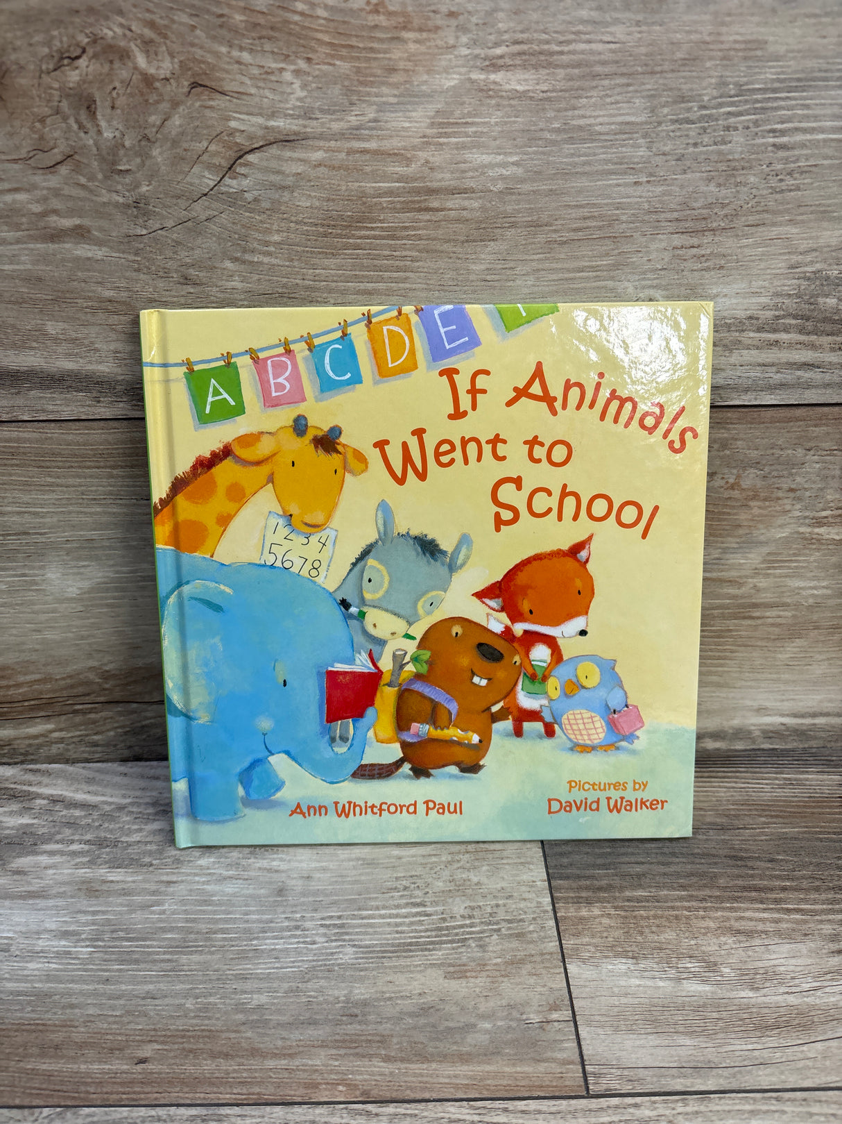 If Animals Went to School Hardcover Book