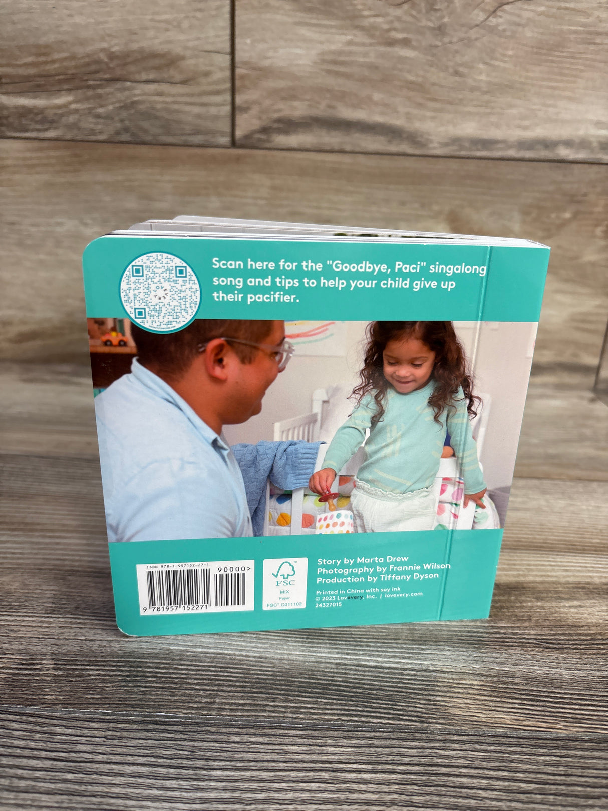 Lovevery Goodbye Paci Board Book