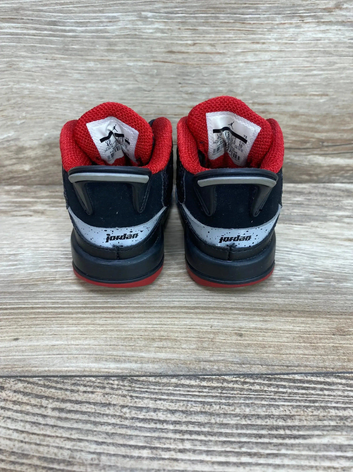 Jordan Dub Zero 'Black Cement' Basketball Shoes sz 4c - Me n Mommy To Be