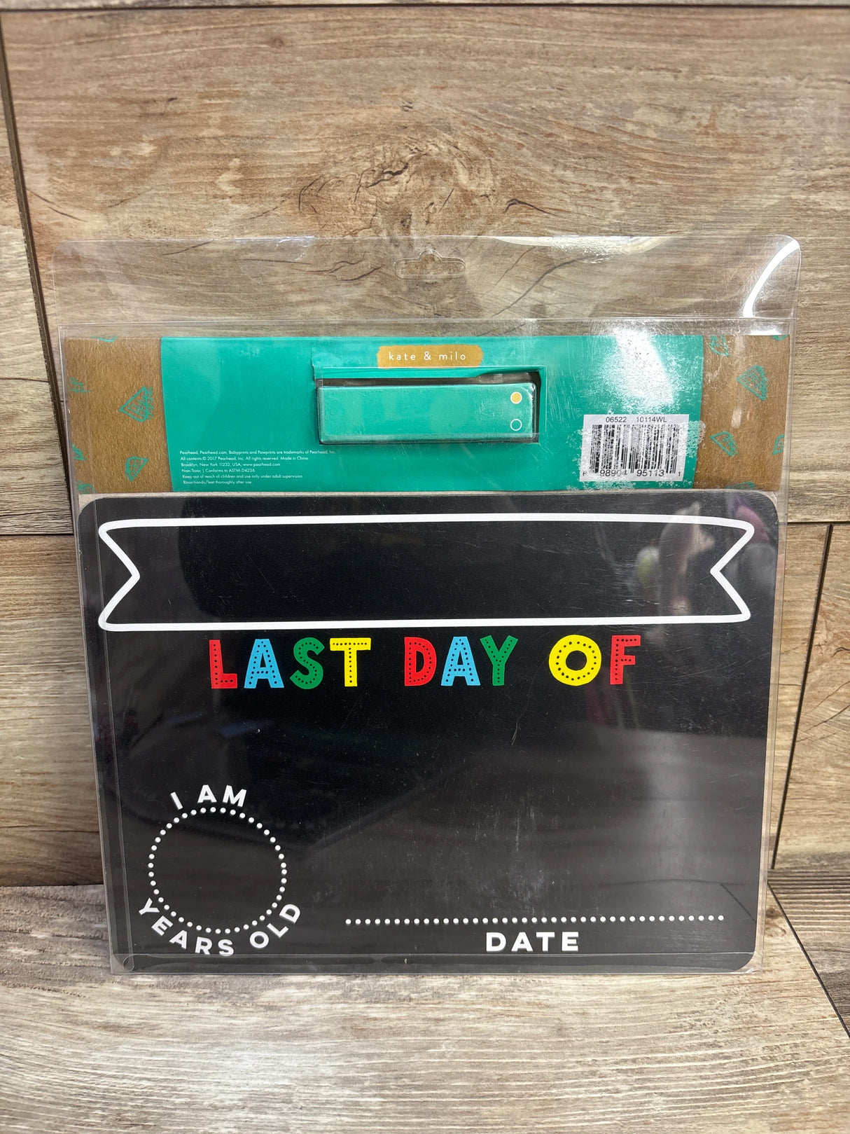 NEW Kate & Milo First & Last Date Chalk Signs