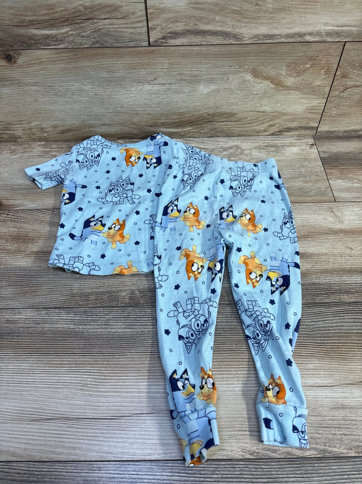 Bluey 2pc Pajama Set Blue sz 3T
