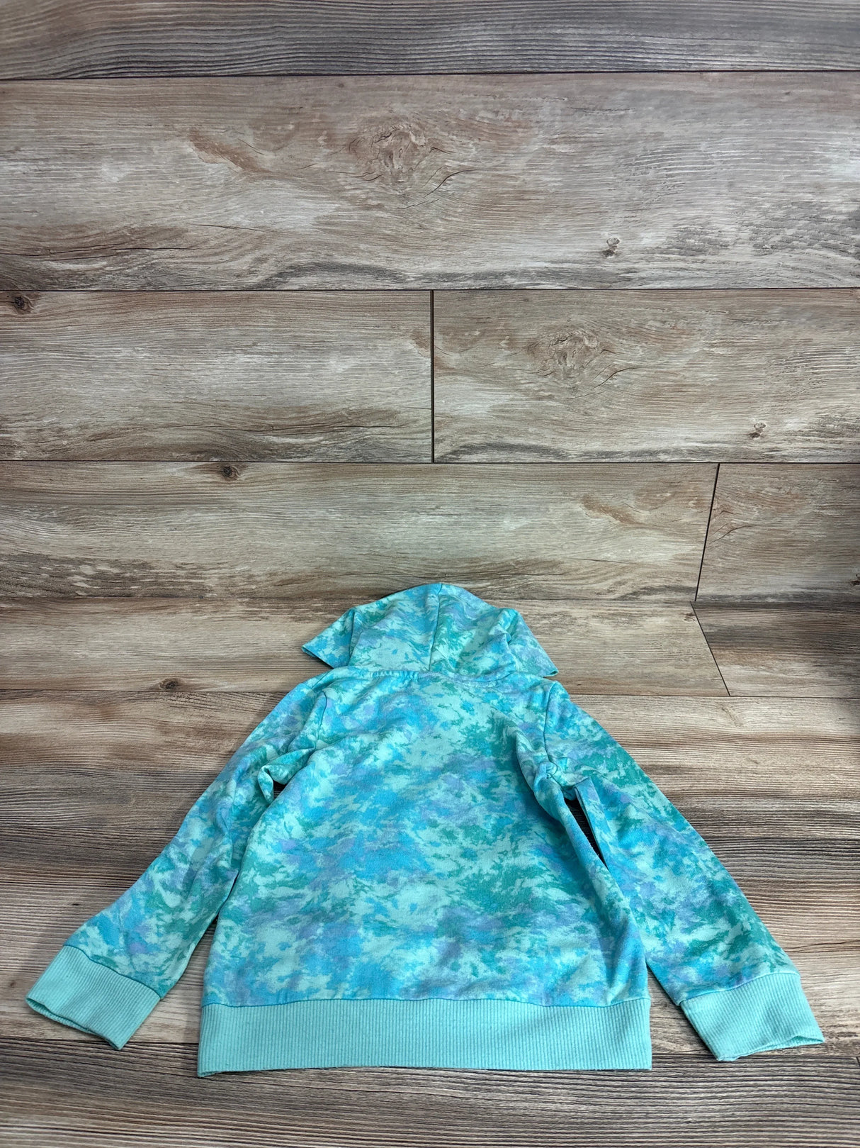 My Little Pony Rainbow Dash French Terry Pullover Crossover Hoodie Teal sz 4T