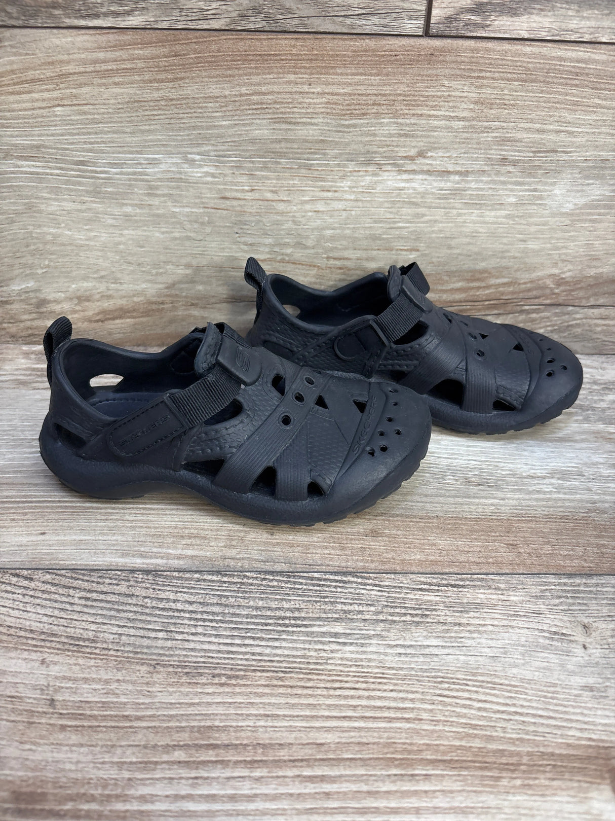 Skechers Kooler Sandals Black sz 11c - Me n Mommy To Be