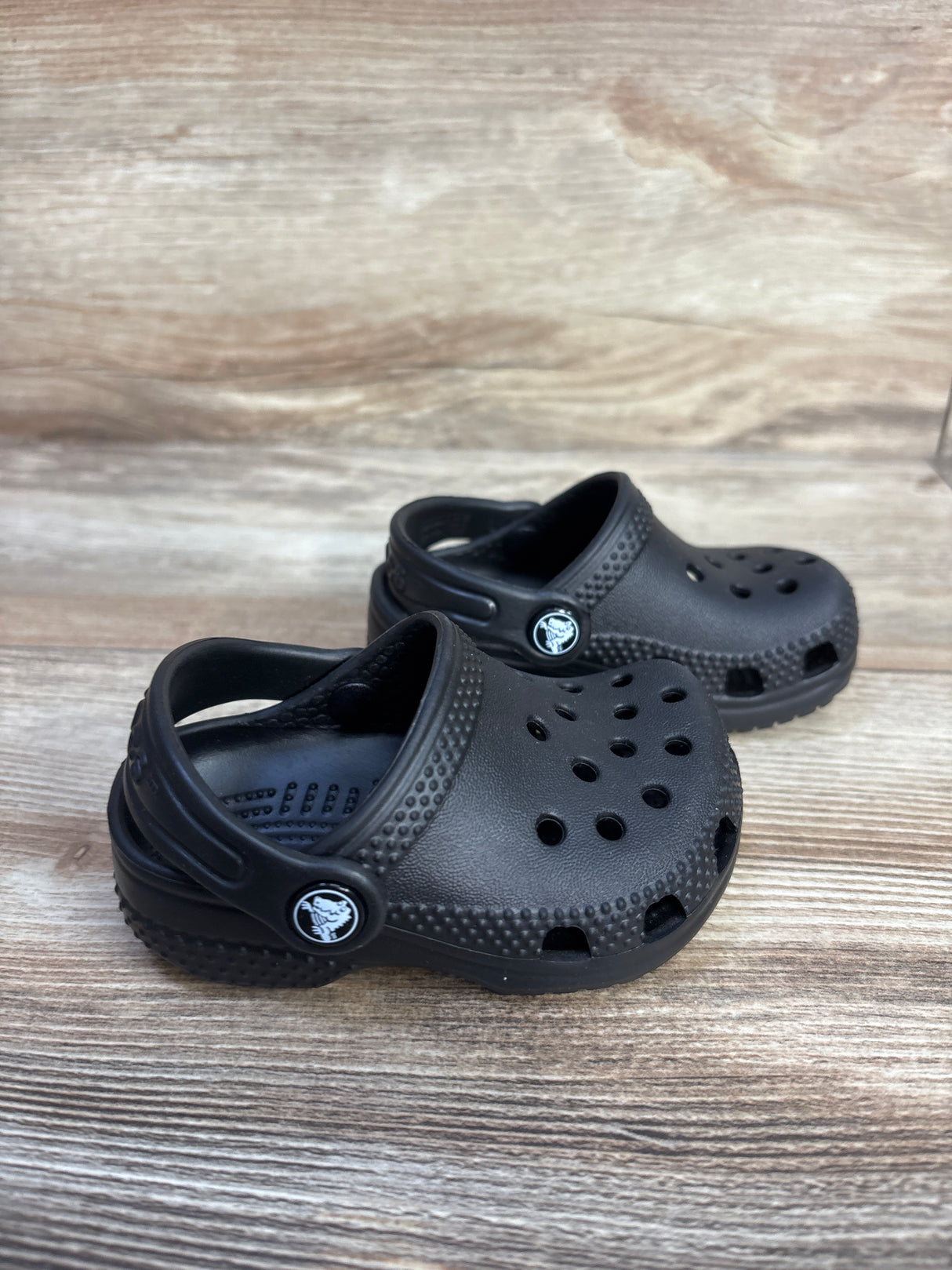 Crocs Classic Clogs Black sz 2/3c