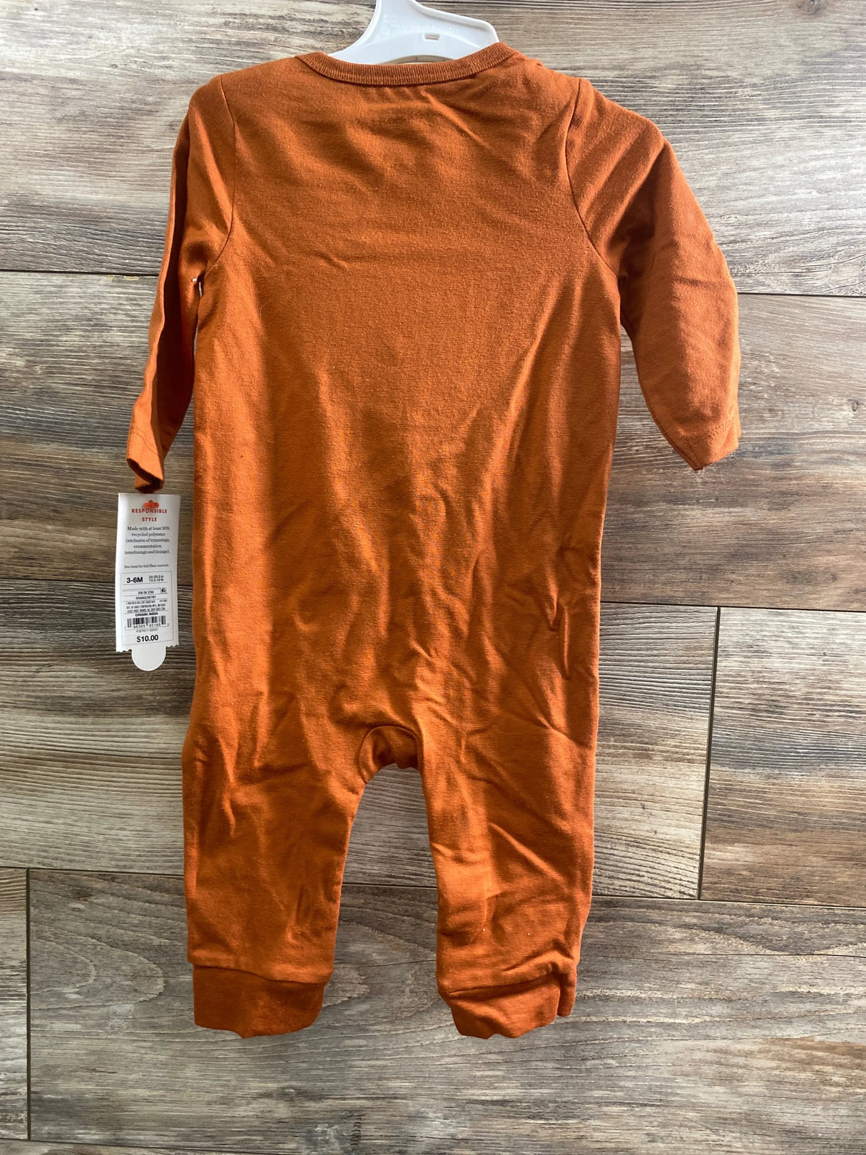 NEW Cat & Jack Thankful To Be Together Coverall Brown sz 3-6m - Me n Mommy To Be