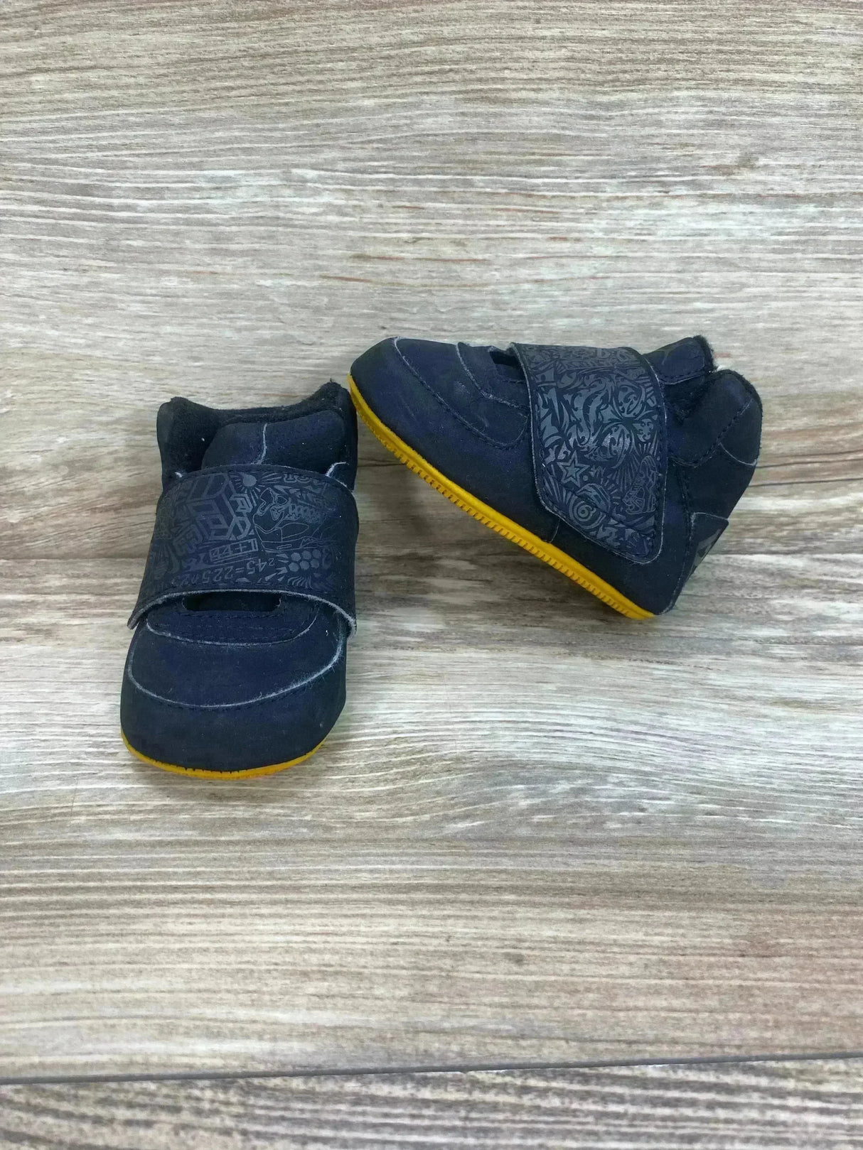 Jordan Black Crib Booties sz 3c - Me n Mommy To Be