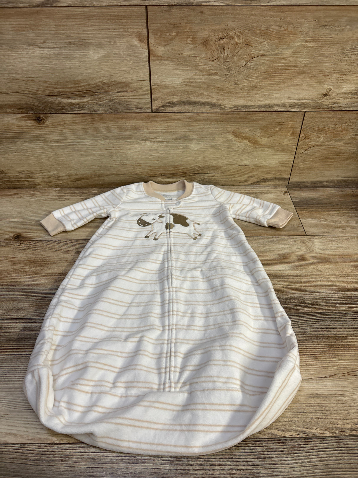 Carter's Blanket Sleep Sack White sz 0-3m