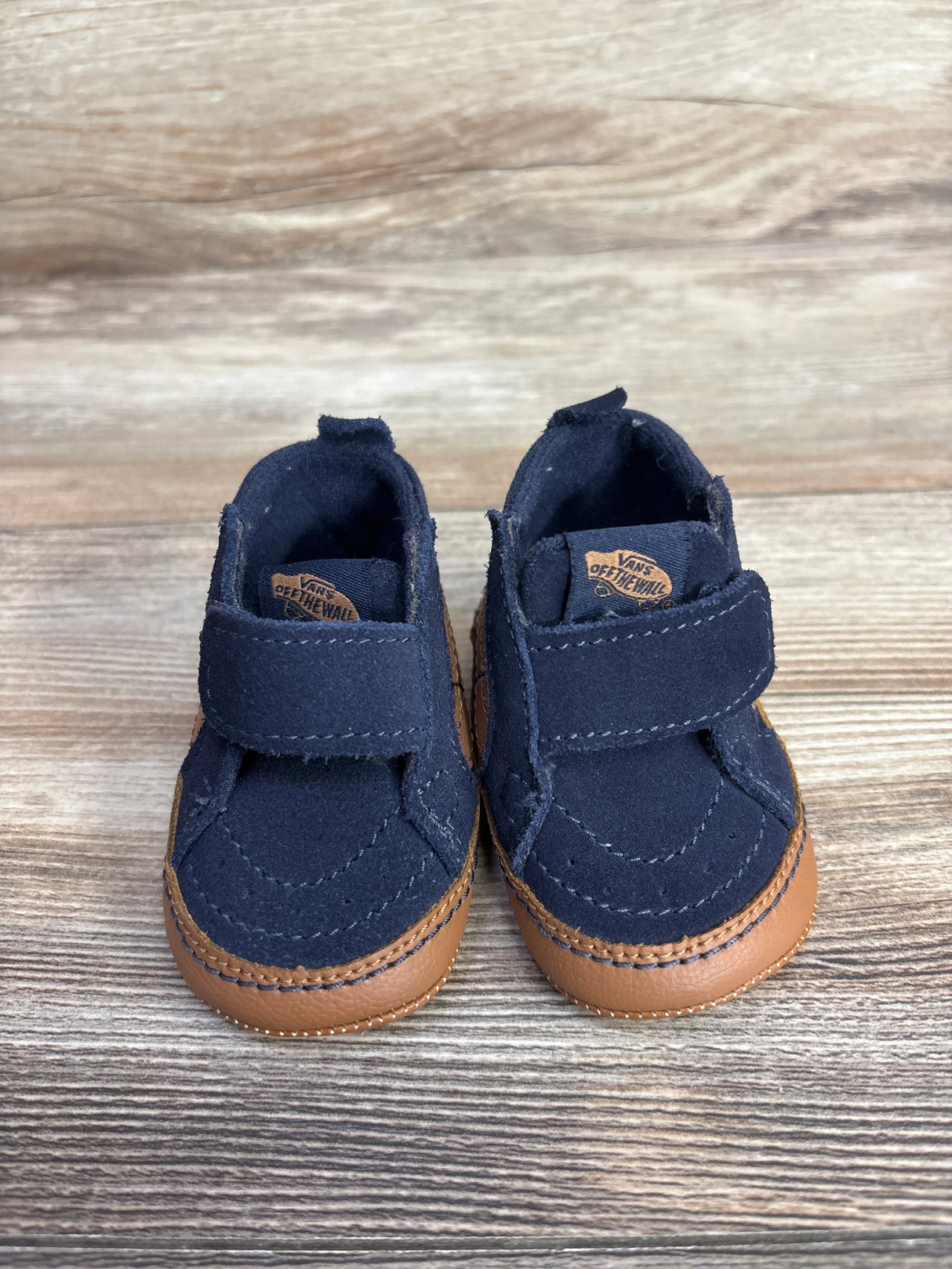 Vans Sk8-Hi Crib Sneakers Navy sz 2c