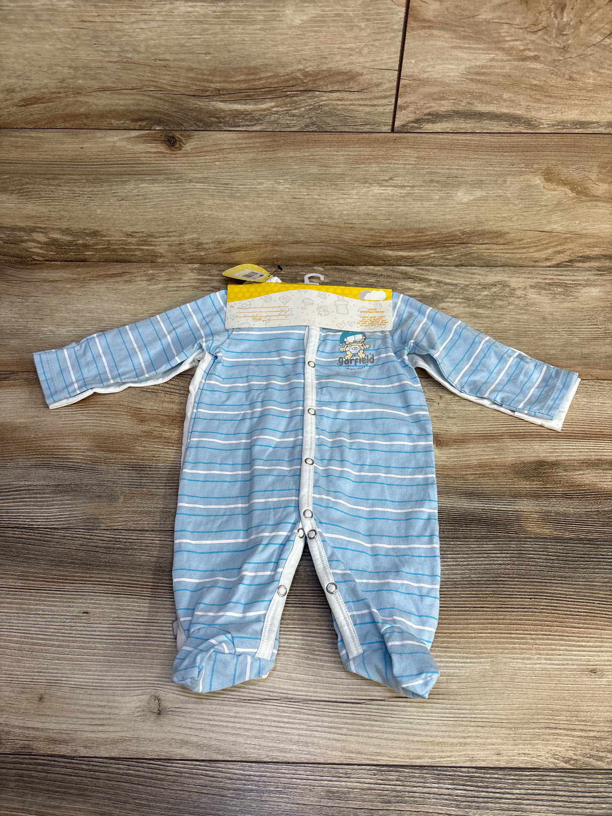 Garfield Baby 2pk Coverall White sz 3-6m