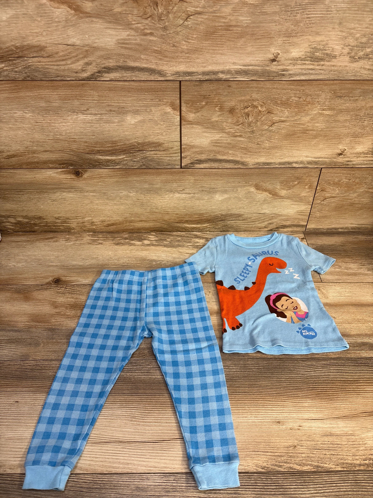 Ms. Rachel 2pc Pajama Set Blue sz 3T
