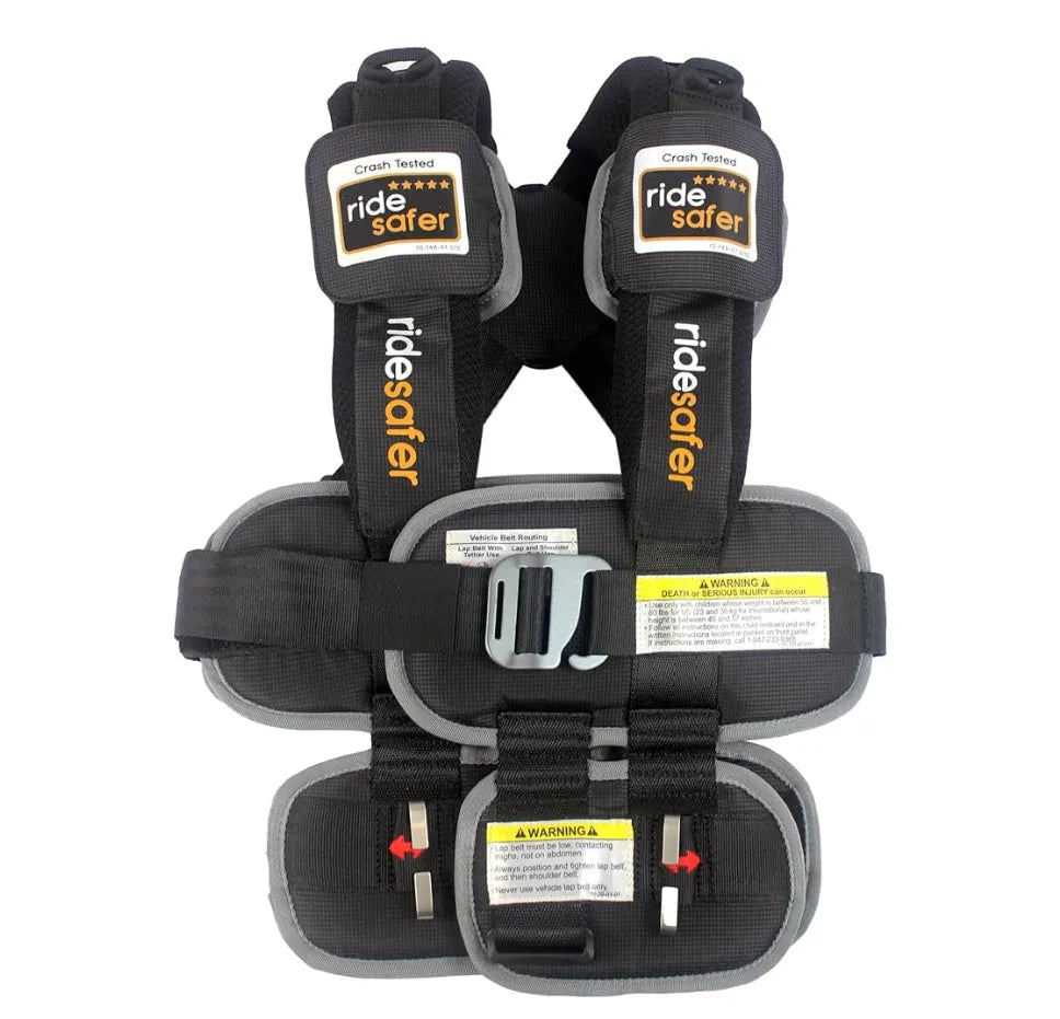 NEW RiderSafer Lightweight, Compact, Portable Car Seat in Black X-Small - Me n Mommy To Be