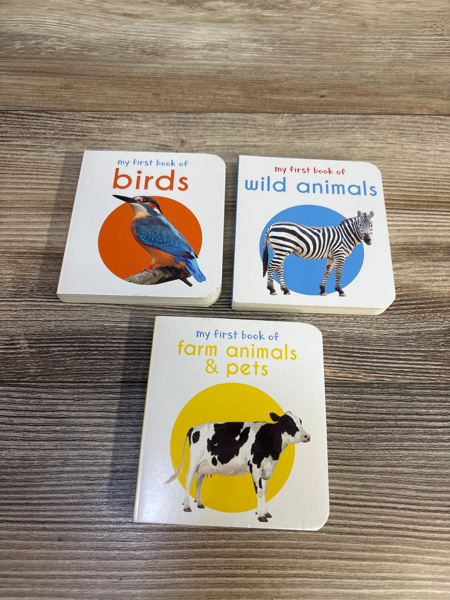 My First Book of, 3pk Board Books