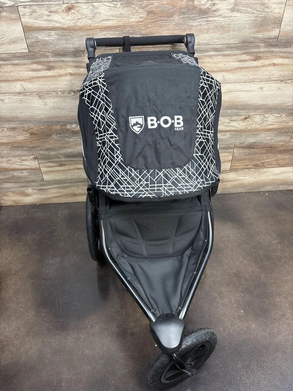 BOB Gear Revolution Flex 3.0 Jogging Stroller, Lunar Black