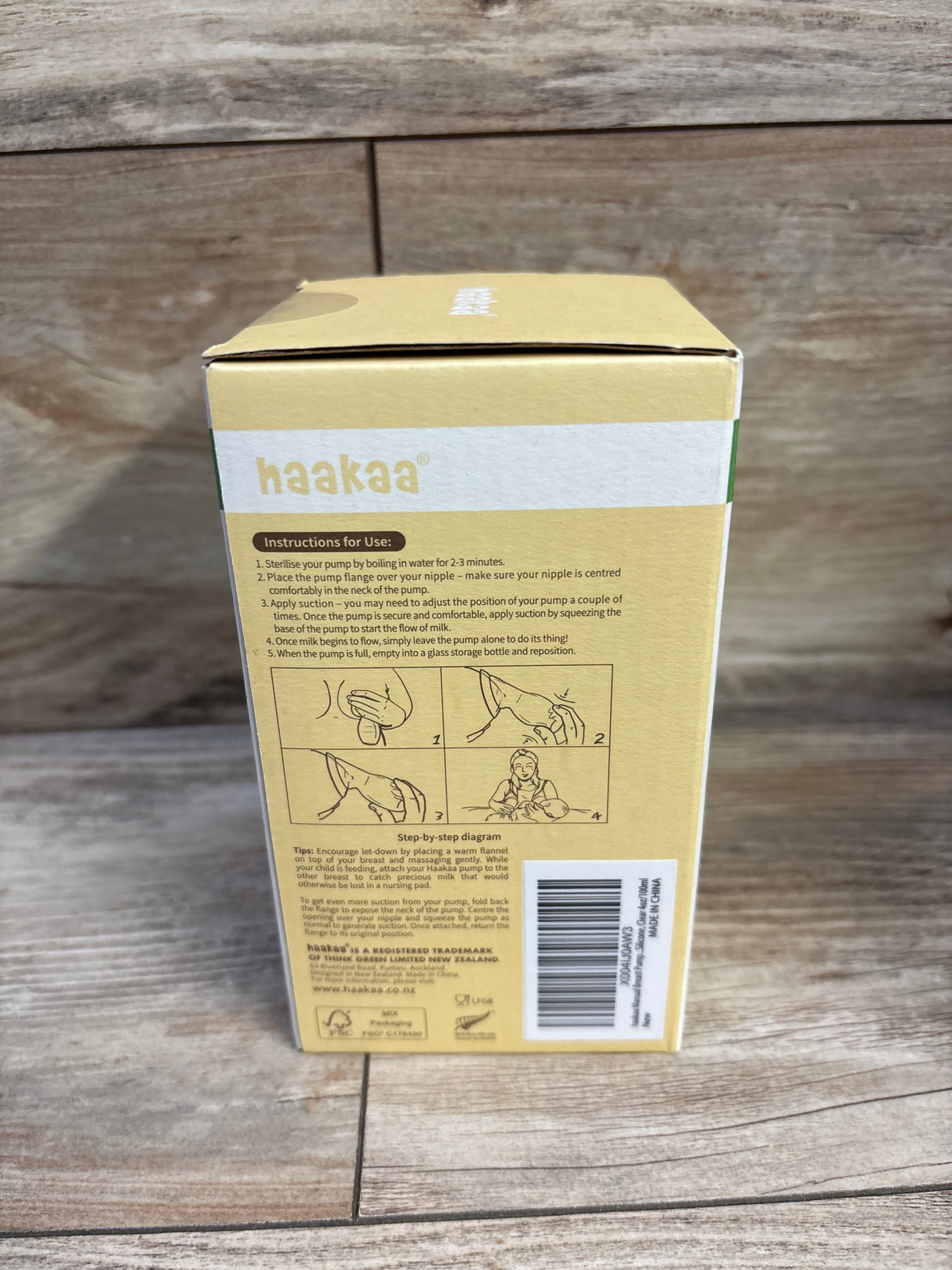 NEW Haakaa Silicone Breast Pump Gen 1 4oz
