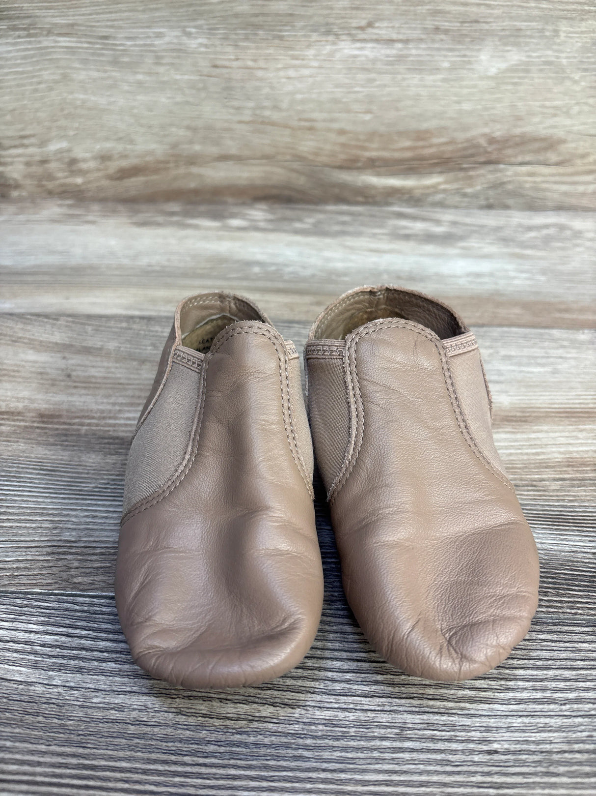Capezio E-Series Jazz Slip On Caramel sz 11.5c - Me n Mommy To Be
