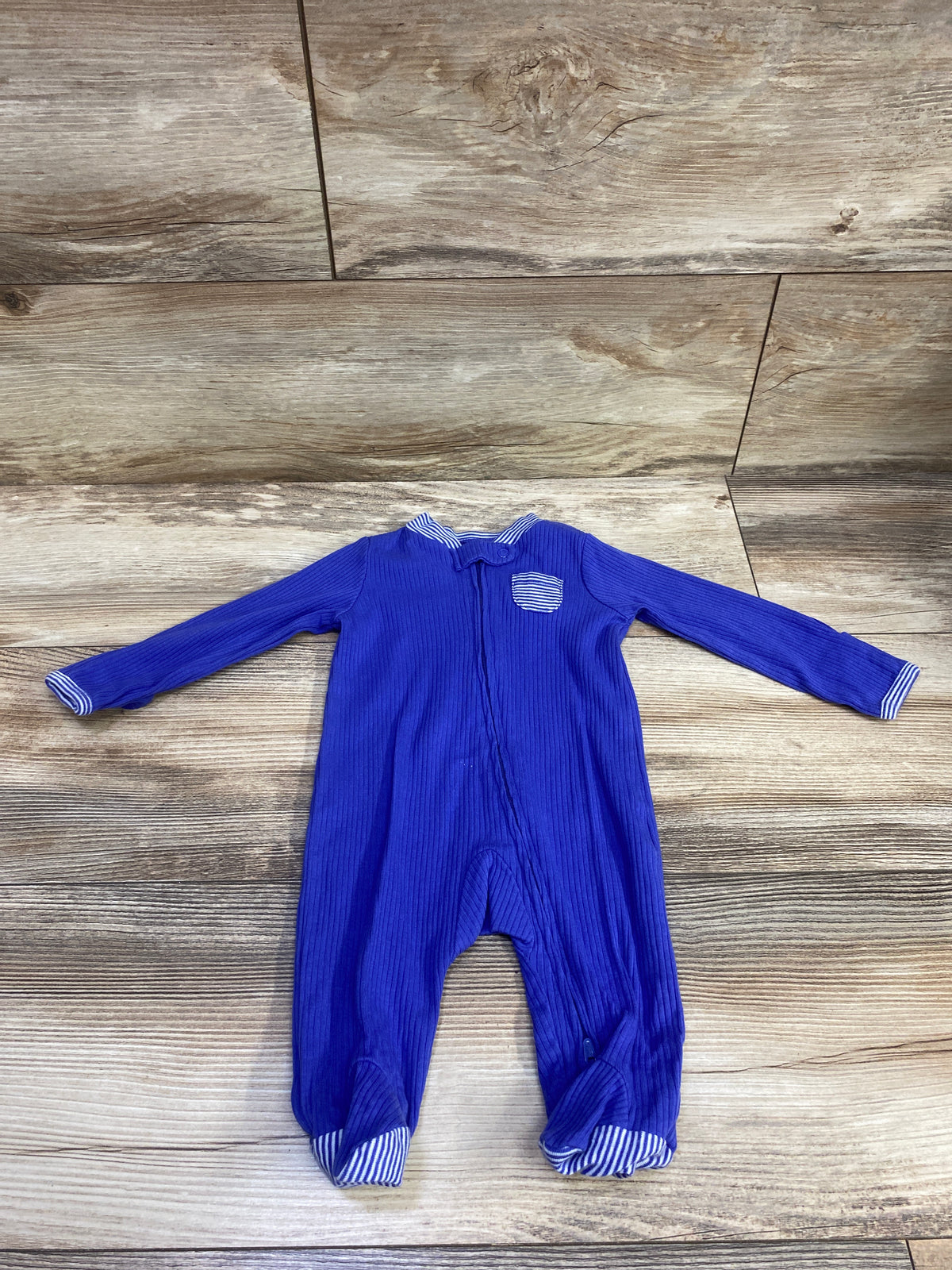 Carter's Ribbed Sleeper Blue sz 3m
