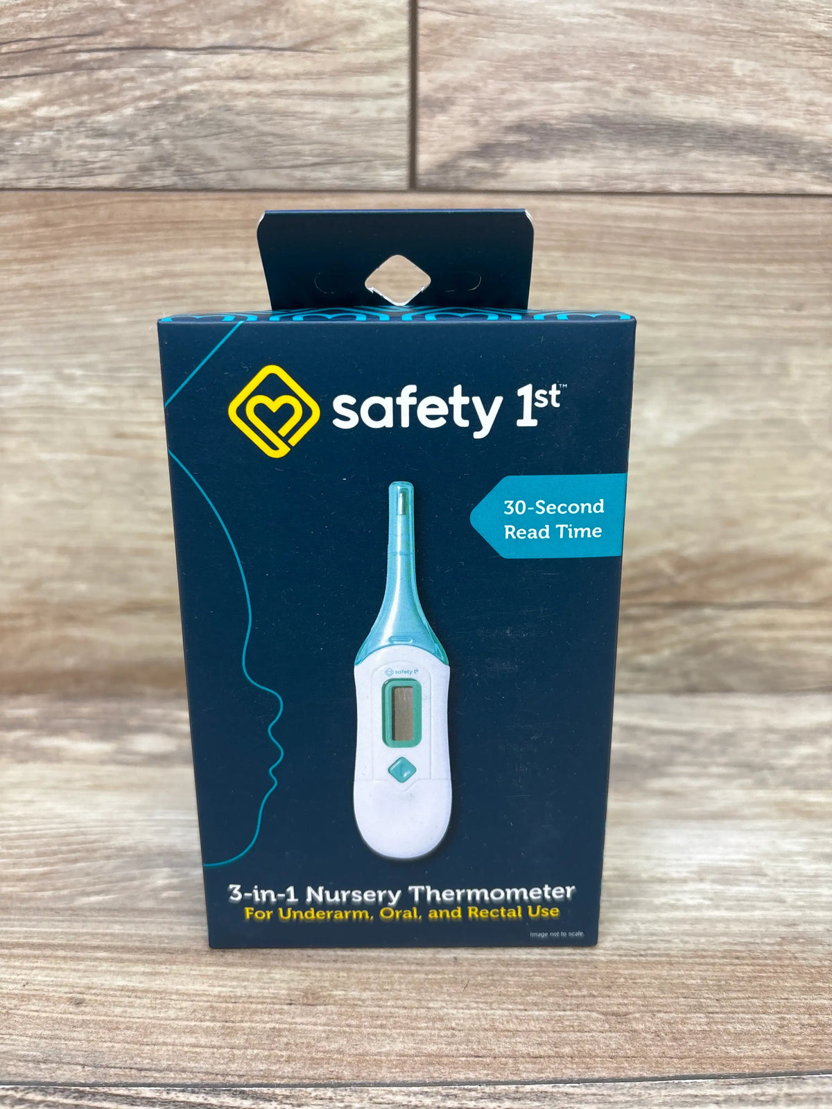 NEW Safety 1st 3-in-1 Nursery Thermometer