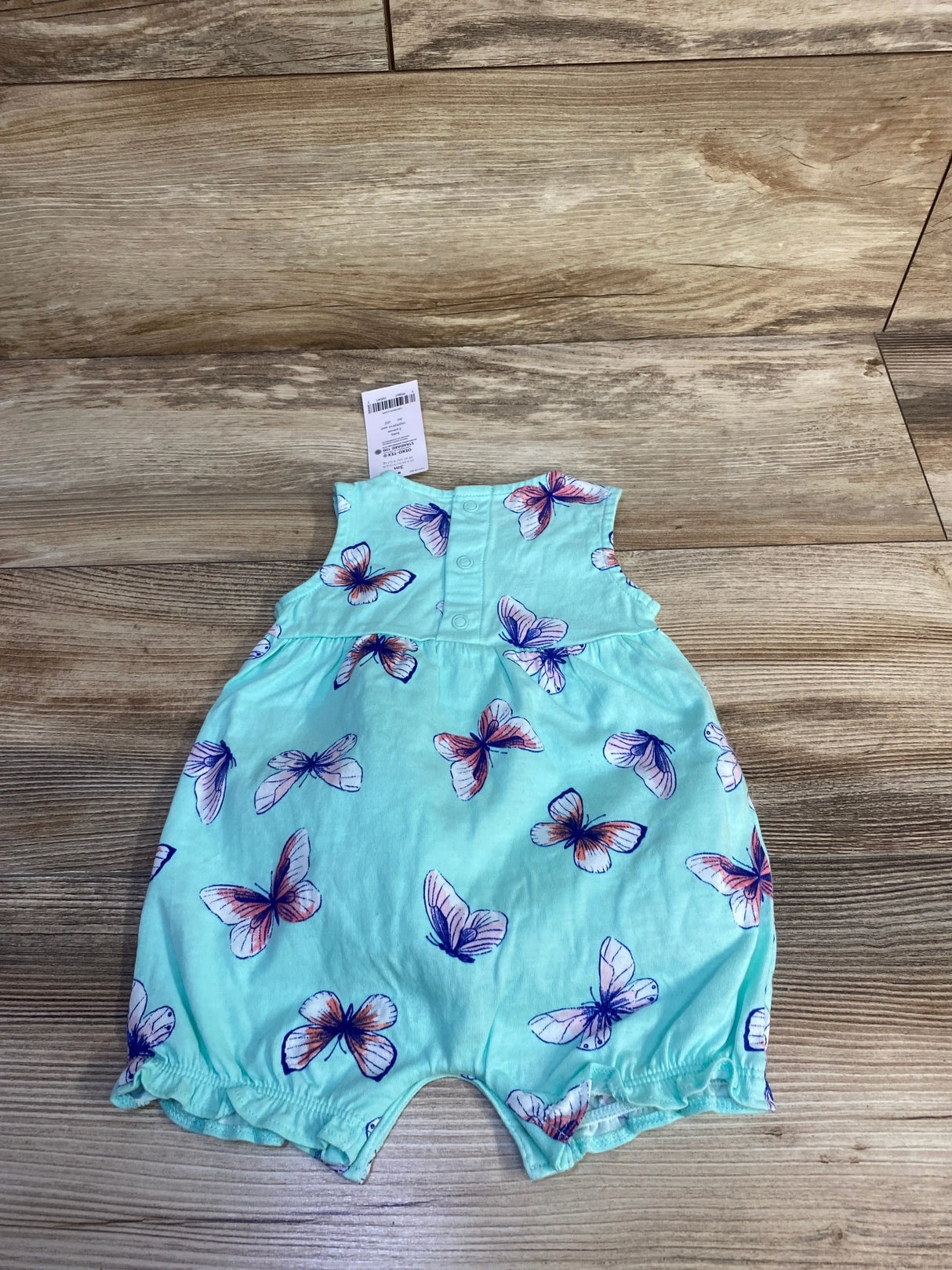 NEW Carter's Butterfly Romper Blue sz 3m