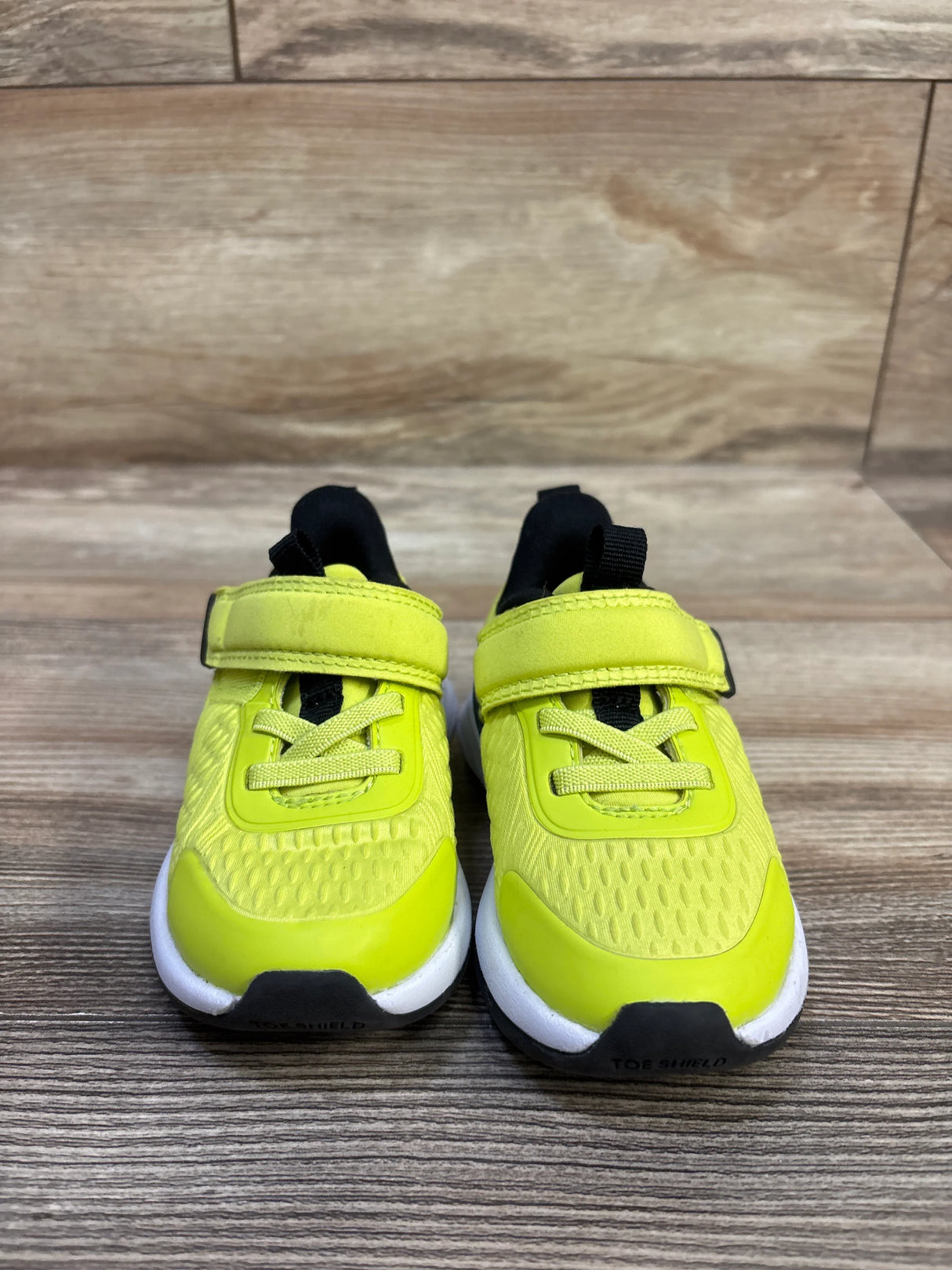 All In Motion Hook and Loop Strap Shoes Yellow sz 5c
