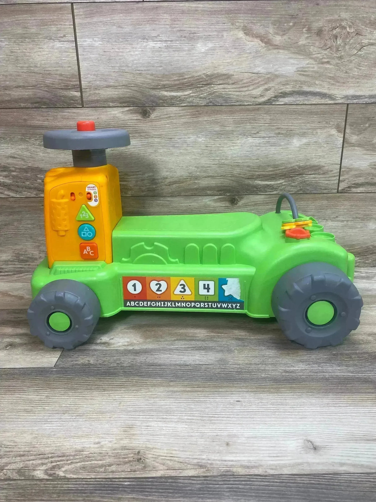 Fisher Price Laugh Learn 4-in-1 Farm to Market Tractor Ride-on - Me n Mommy To Be