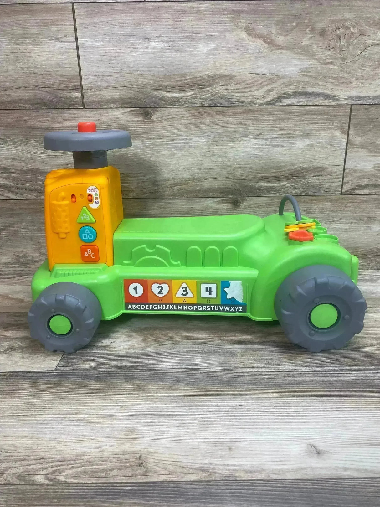 Fisher Price Laugh Learn 4-in-1 Farm to Market Tractor Ride-on - Me n Mommy To Be