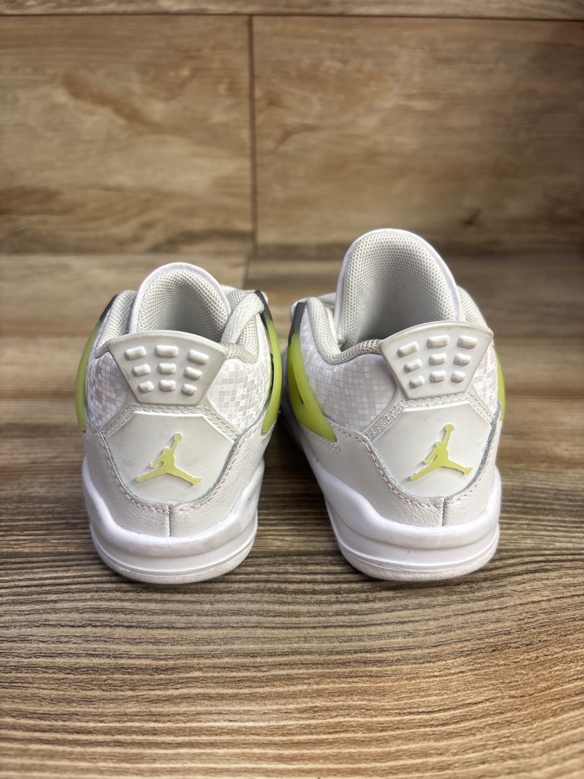 Air Jordan 4 Retro TD 'Light Lemon Twist' Sneakers sz 7c