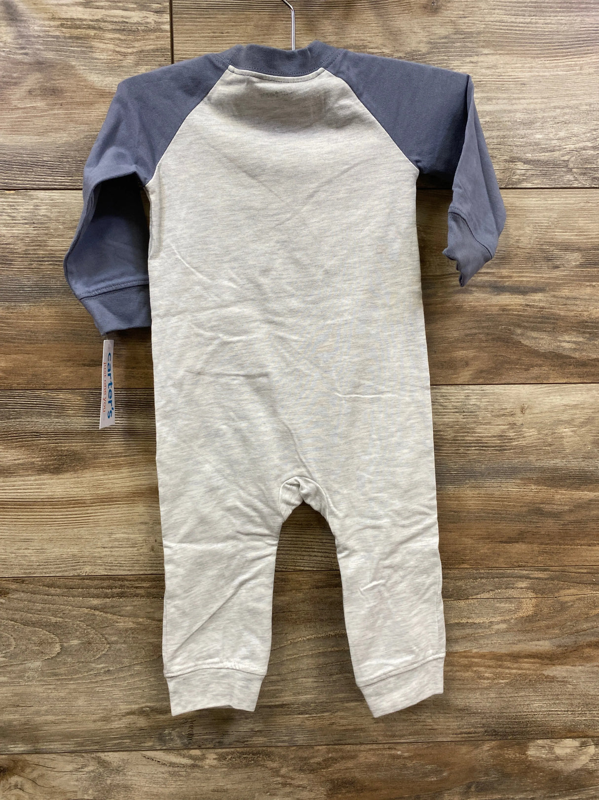 NEW Just One You Raglan Tiger Coverall Grey sz 12m