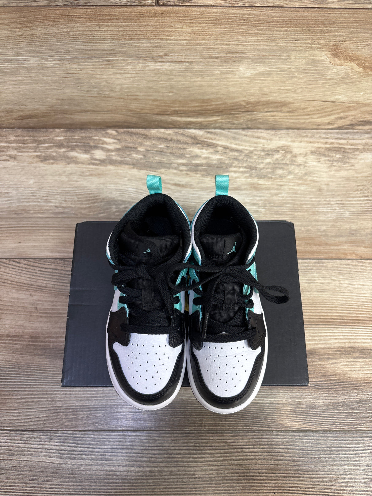 Air Jordan 1 Mid TD 'Tropical Twist' Sneakers sz 9c