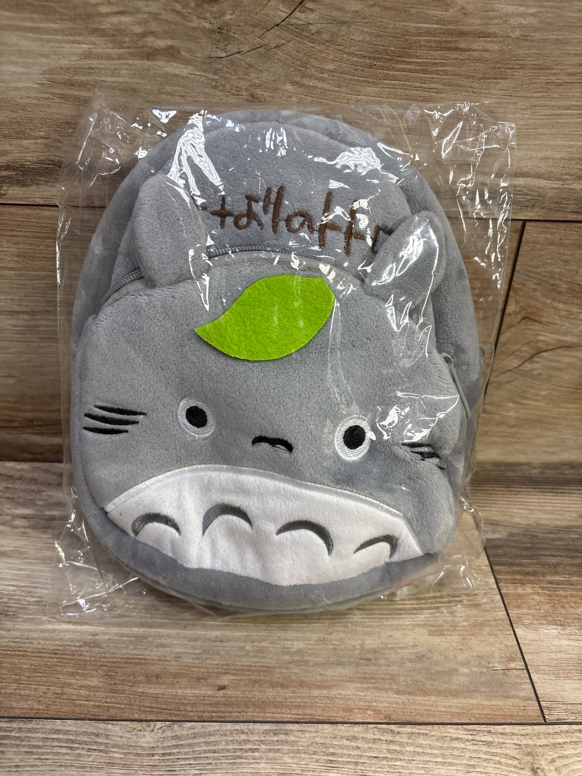 NEW Ghibli My Neighbor Totoro Plush 11'' Backpack Grey
