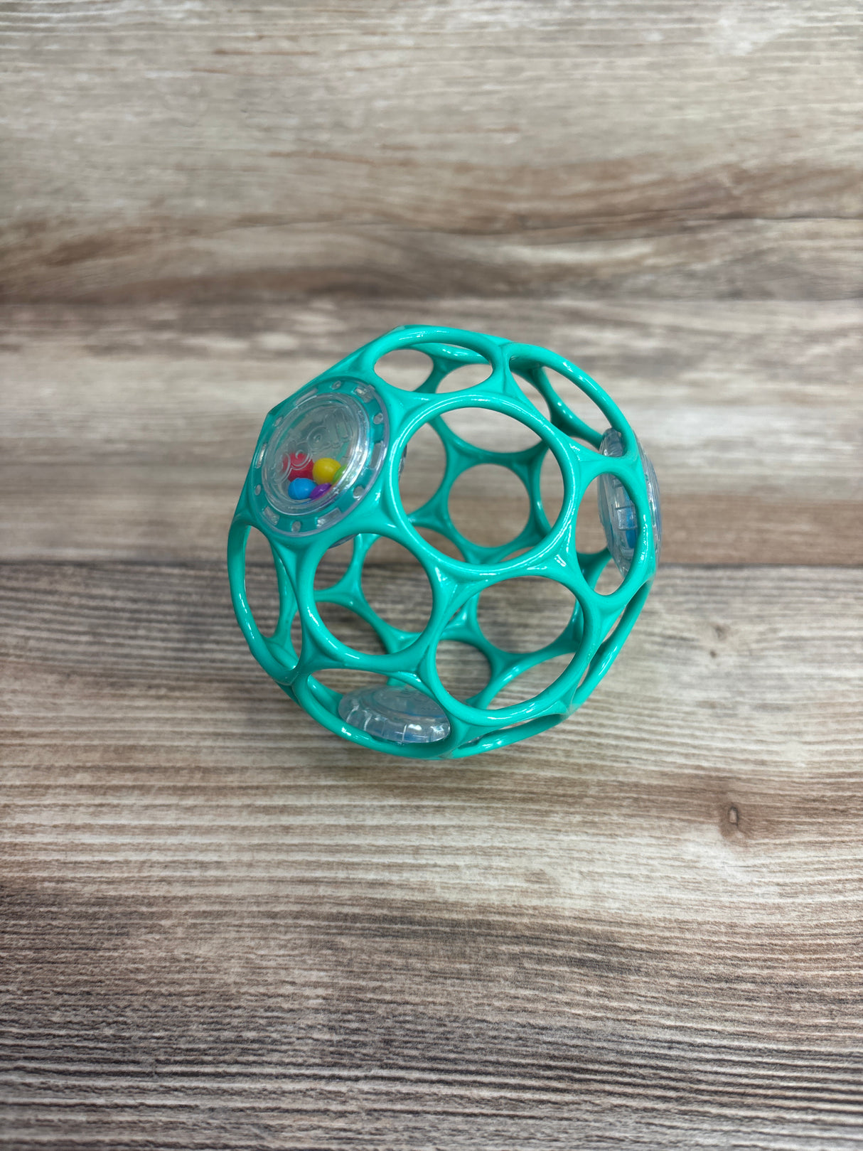 Bright Starts Easy Grasp Oball Rattle - Teal