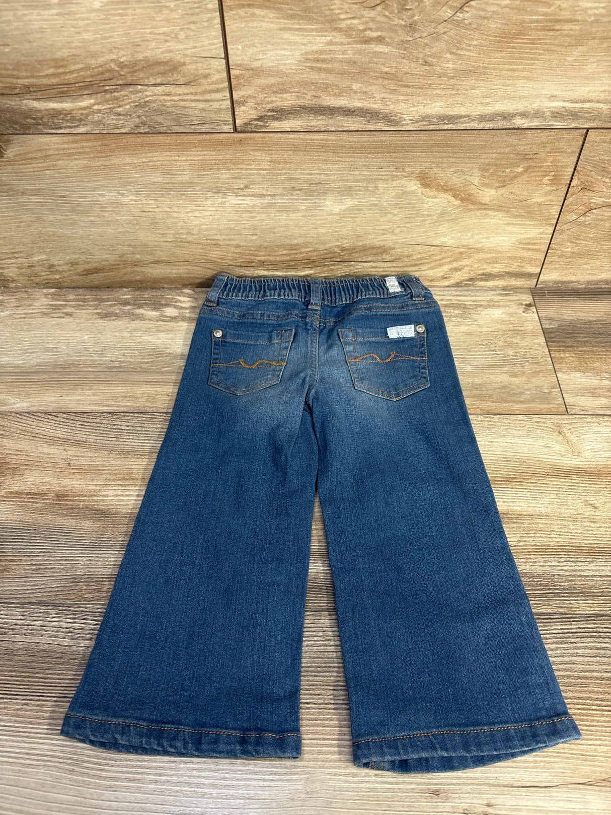 7 For All Mankind Front Patch Pocket Jeans Blue sz 24m