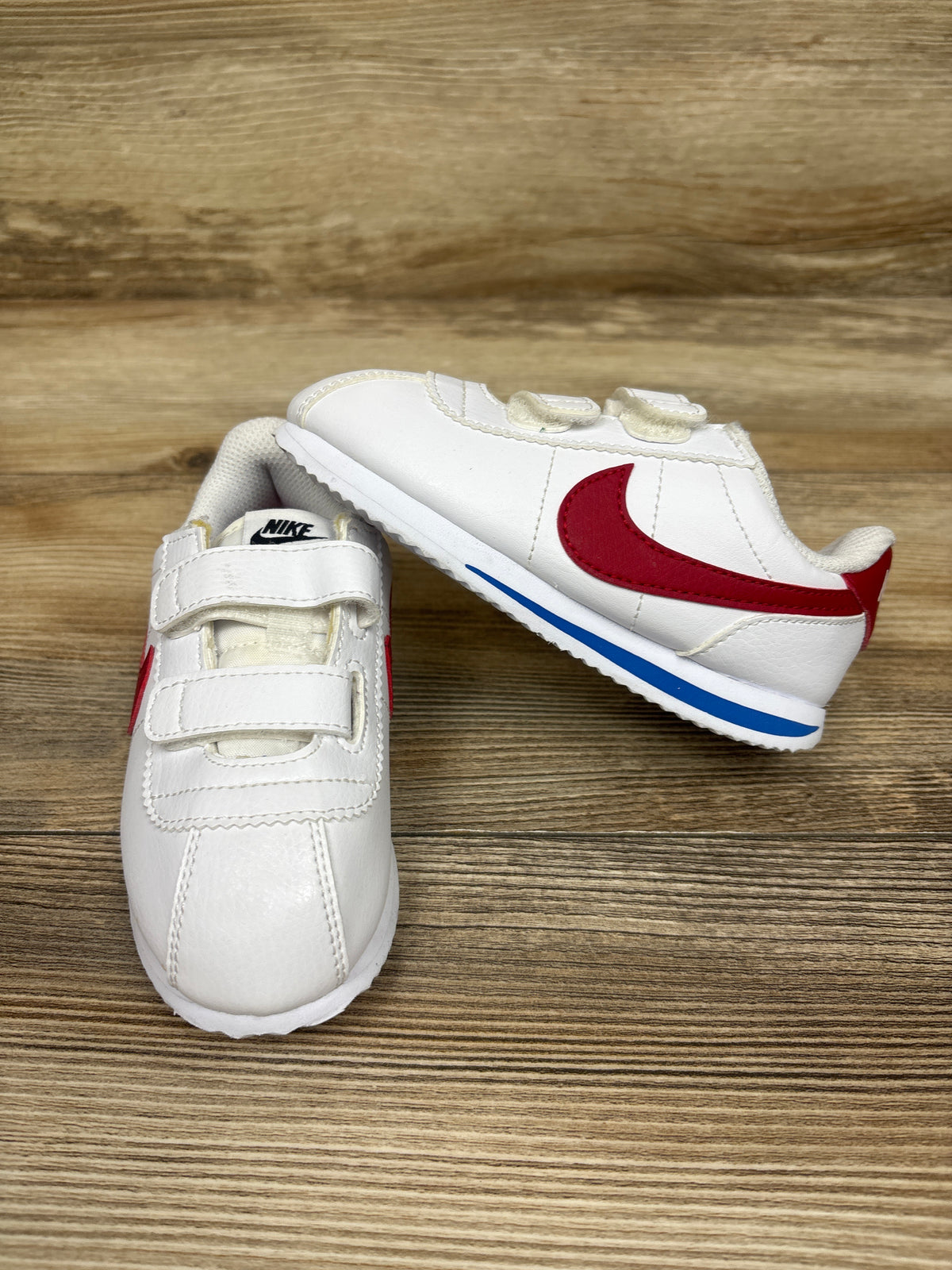 Nike Cortez Basic SL TD 'White Varsity Red' Sneakers sz 9c